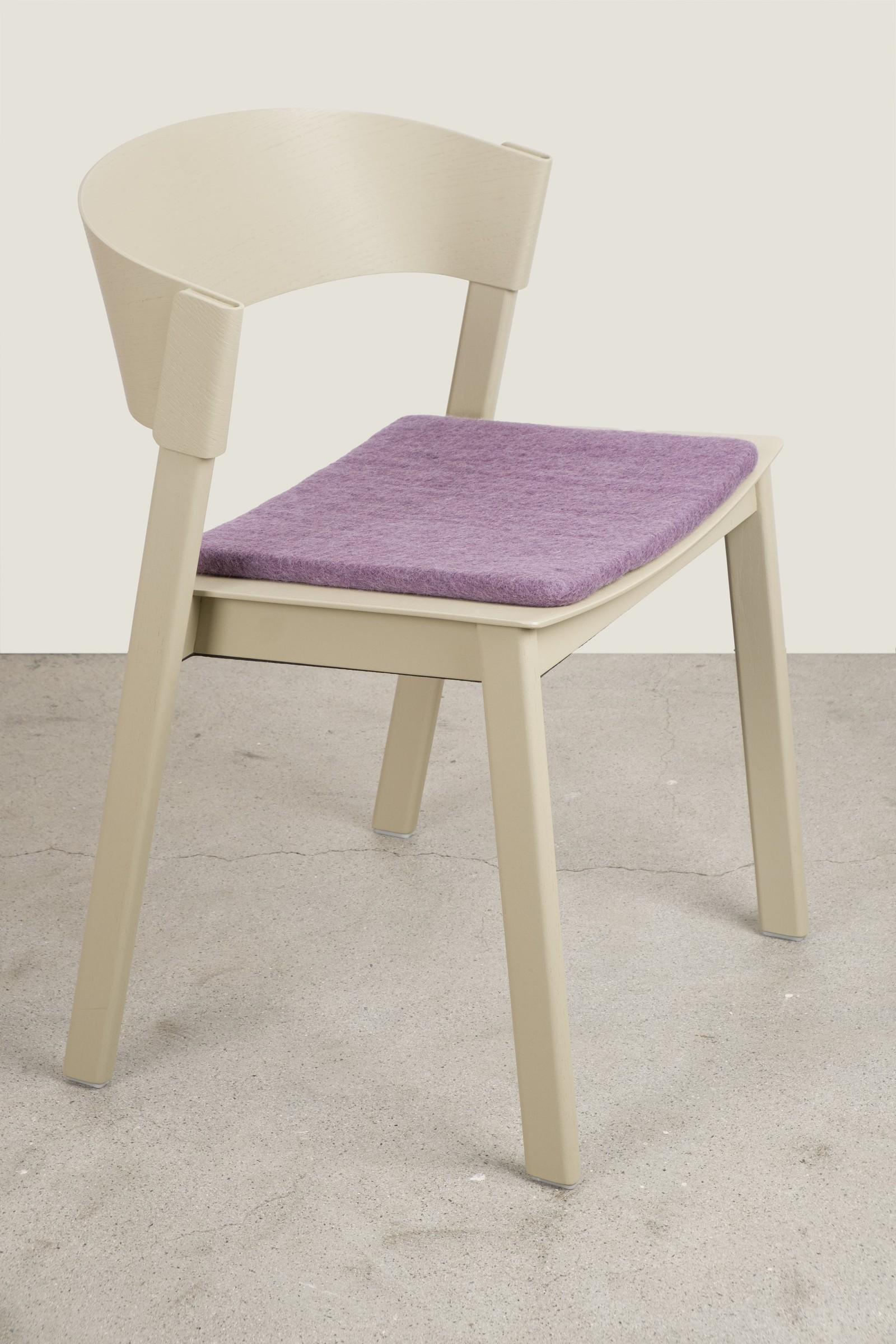 myfelt Frida Filz-Sitzauflage Violett 36 x 36 cm