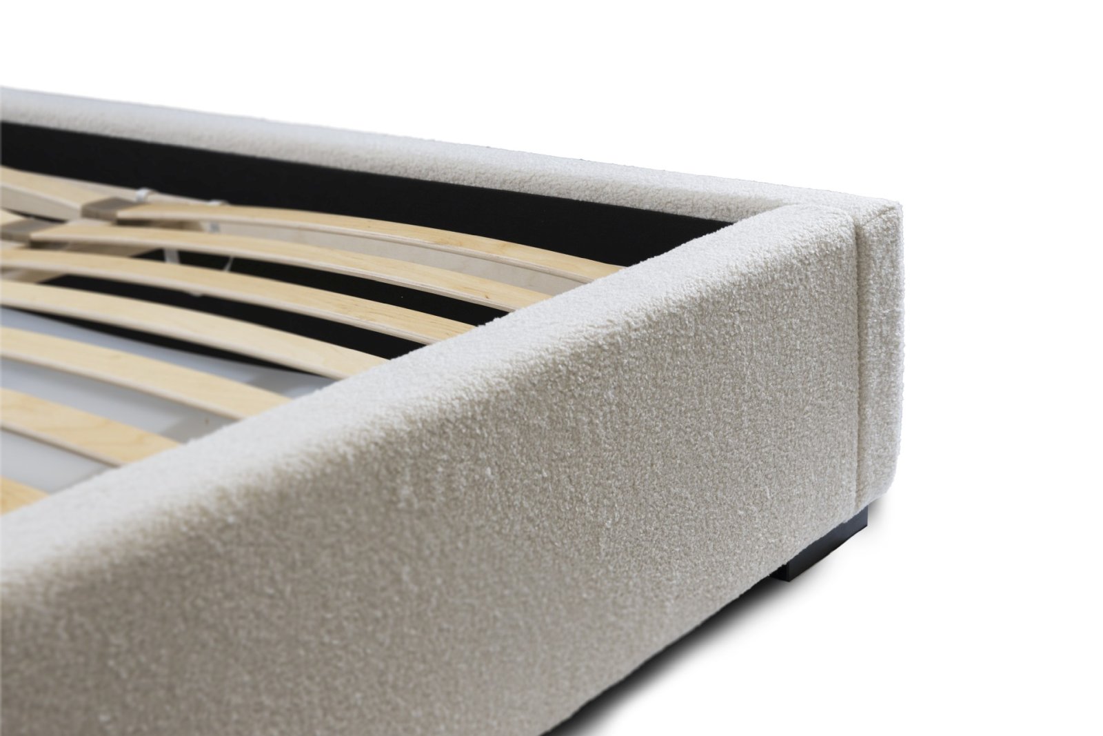 Polsterbett Renoa Boucle 160x200 mit Metallrahmen Quelle 03