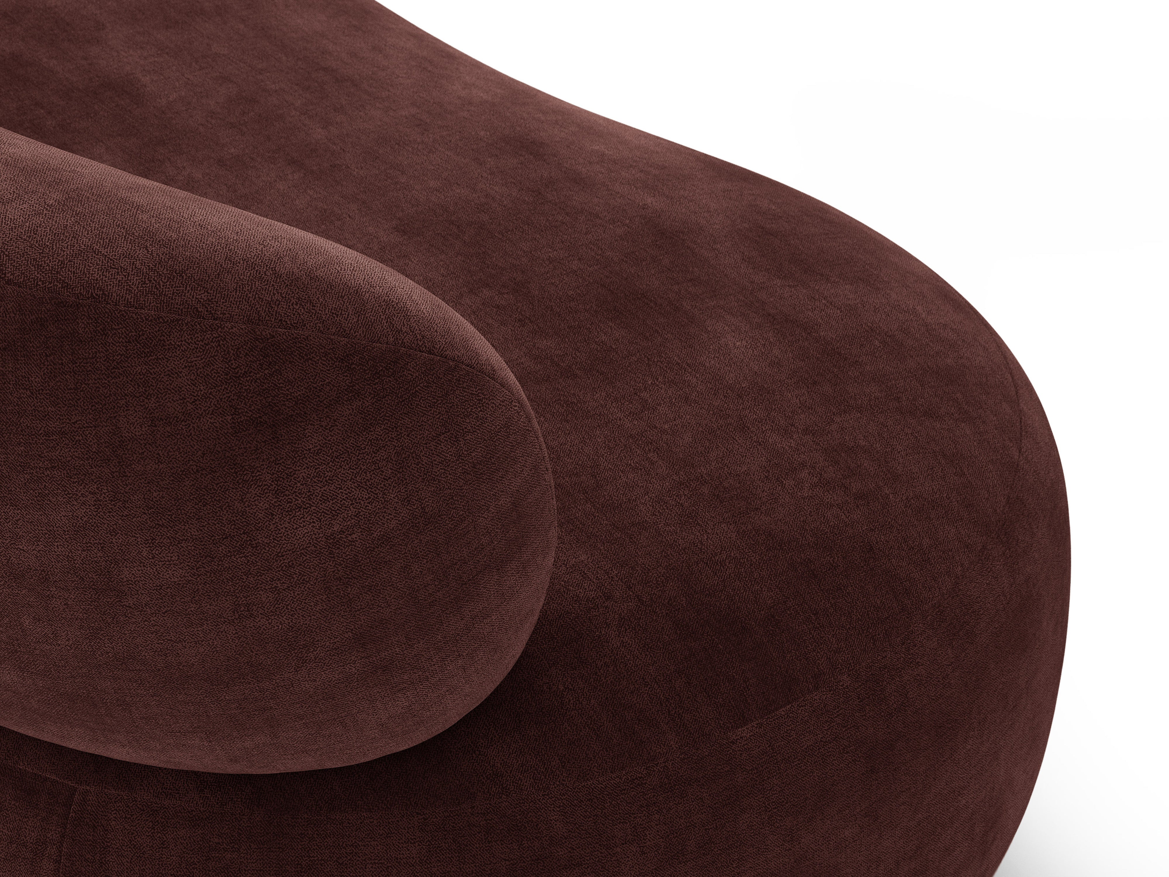 Micadoni Aura Sofa 3-Sitzer Chenille Golden Kirschbaum