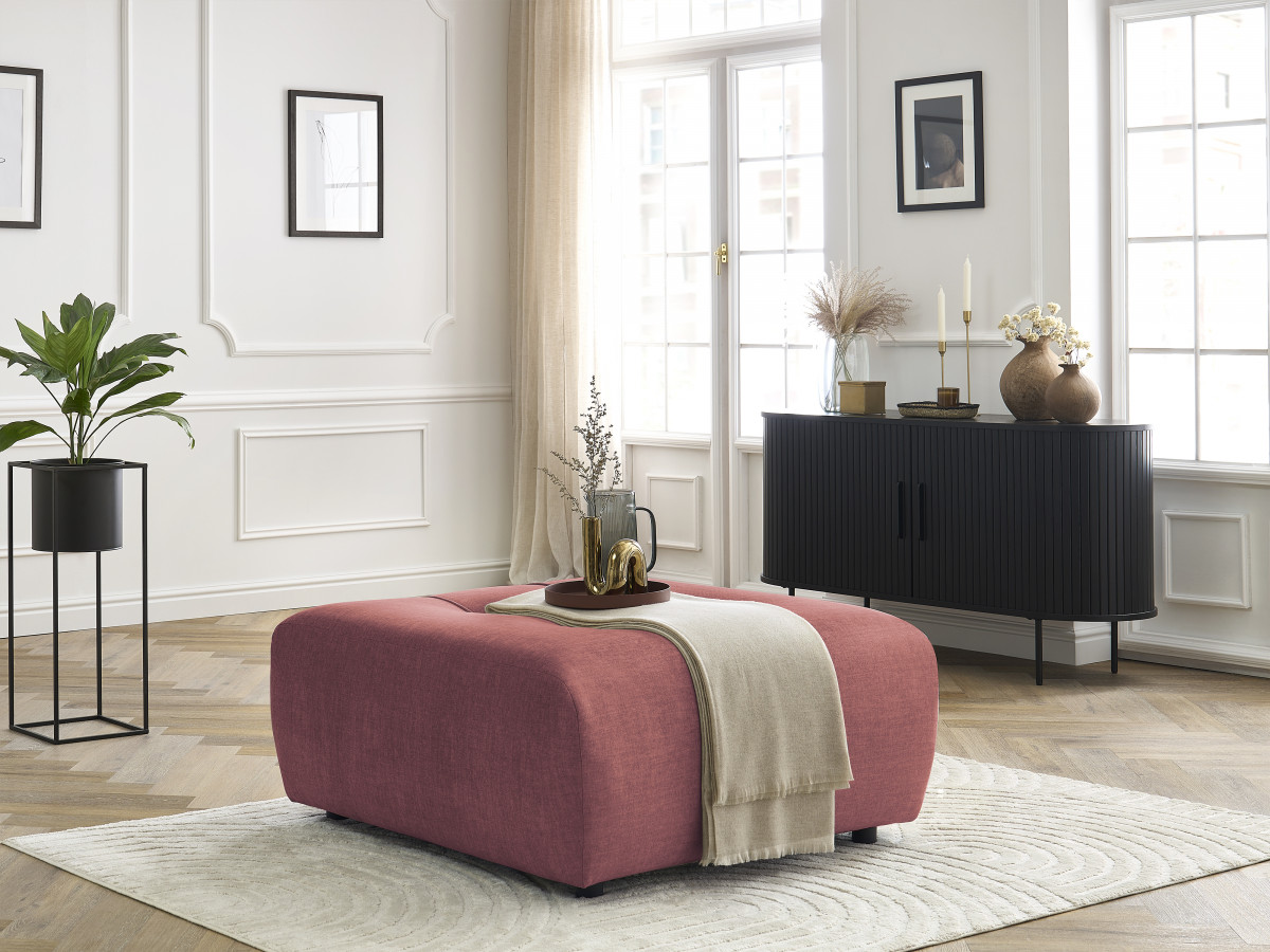 Bobochic Arsene Pouf Samt Orange