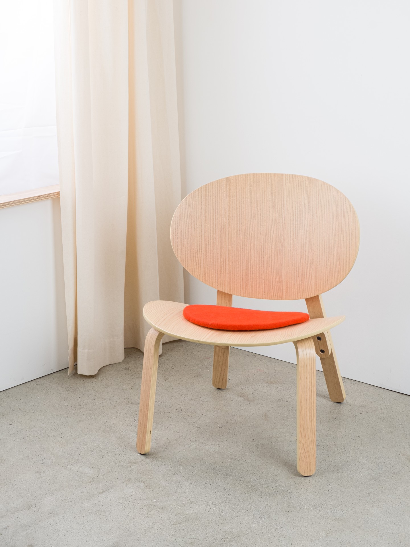 myfelt Mats - Flache Sitzauflage rund