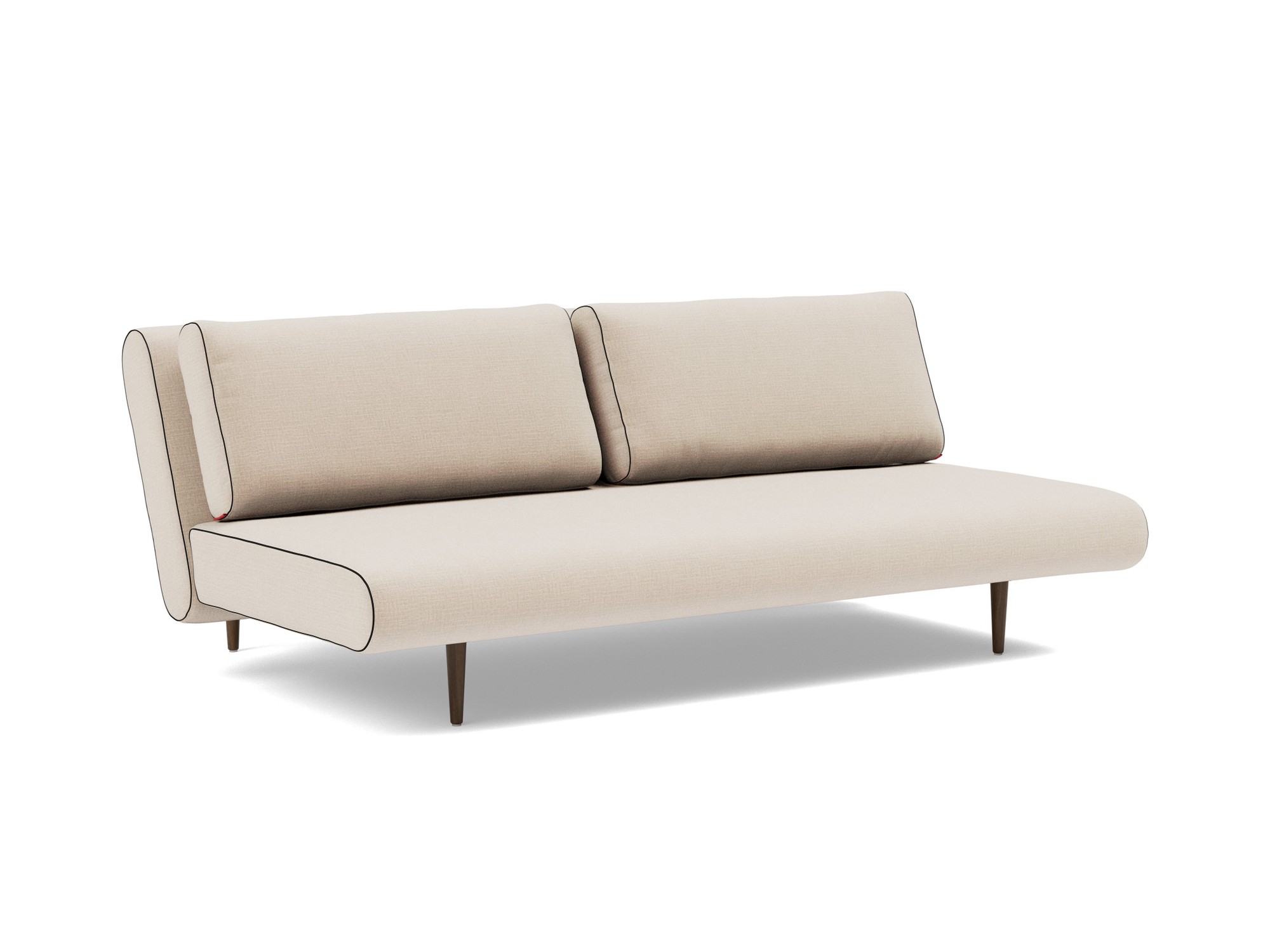 Schlafsofa Unfurl Lounger Chenille Esina 410-Almond-Beige