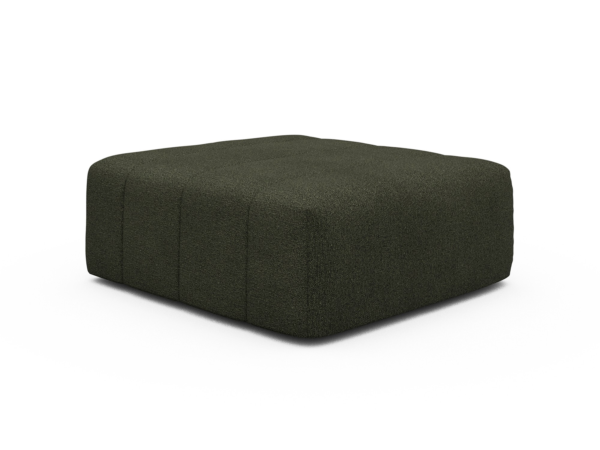 Ottomane Hugo Boucle Skandi 535-Forest-Green