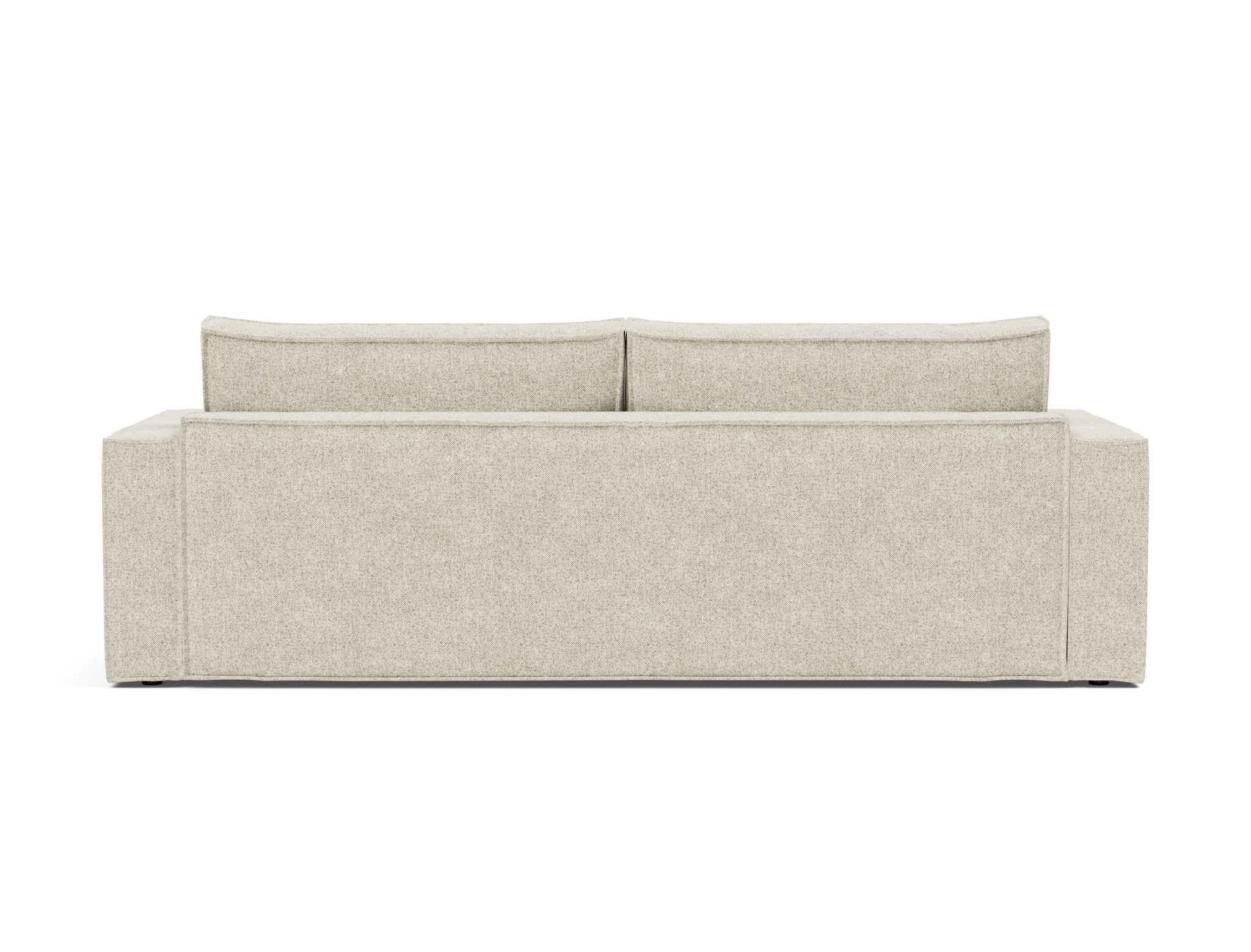Schlafsofa Newilla Strukturierter Stoff Taura 357-Off-White