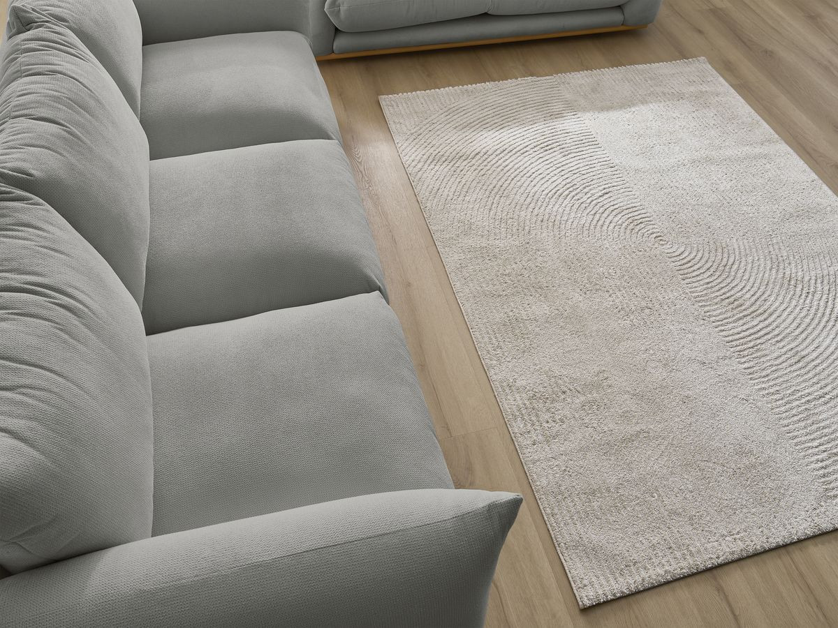 Bobochic Ernest Sofa 5-Sitzer Stoff Dunkelgrau