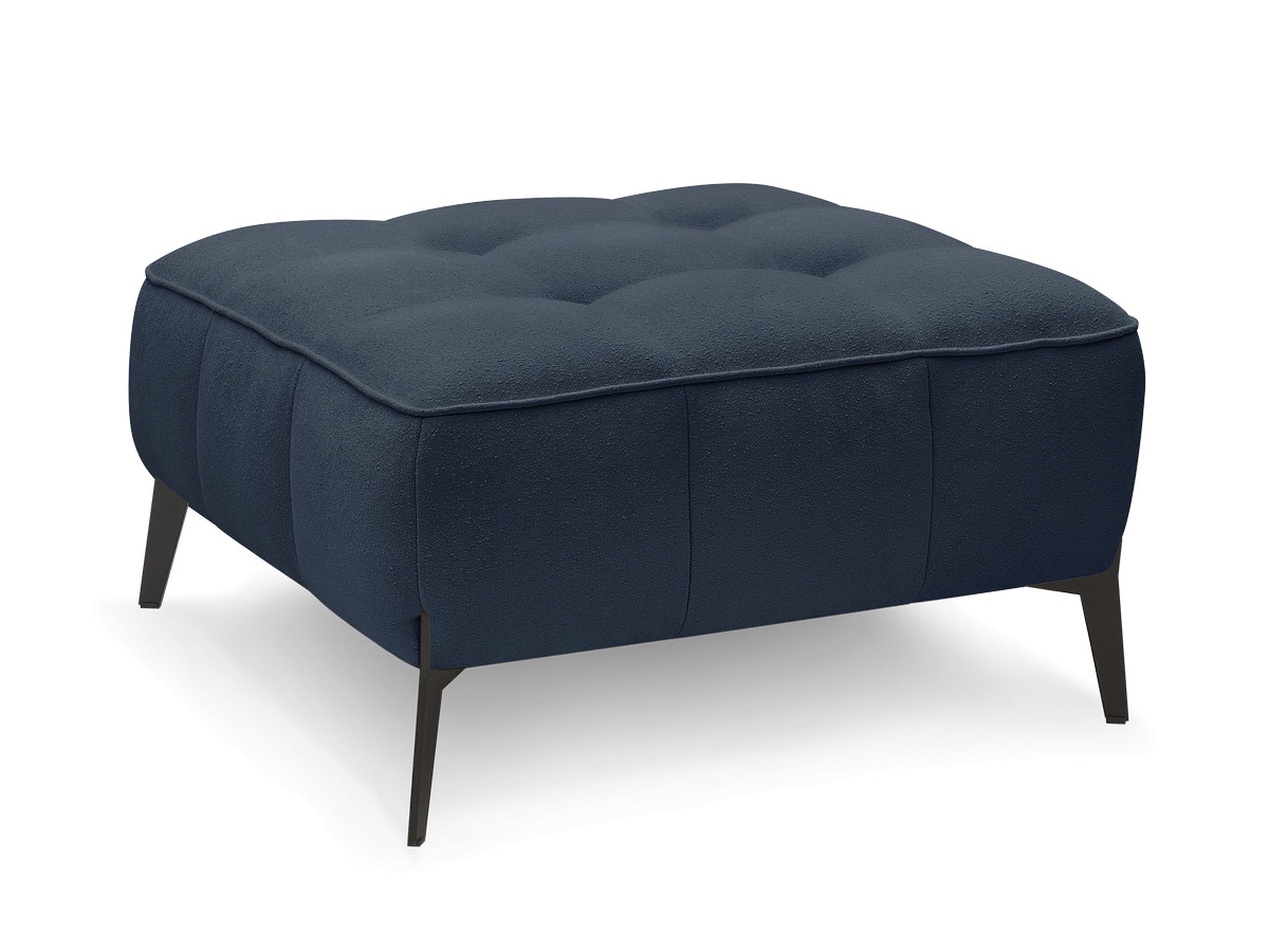 Bobochic Anis Pouf Strukturstoff Blau