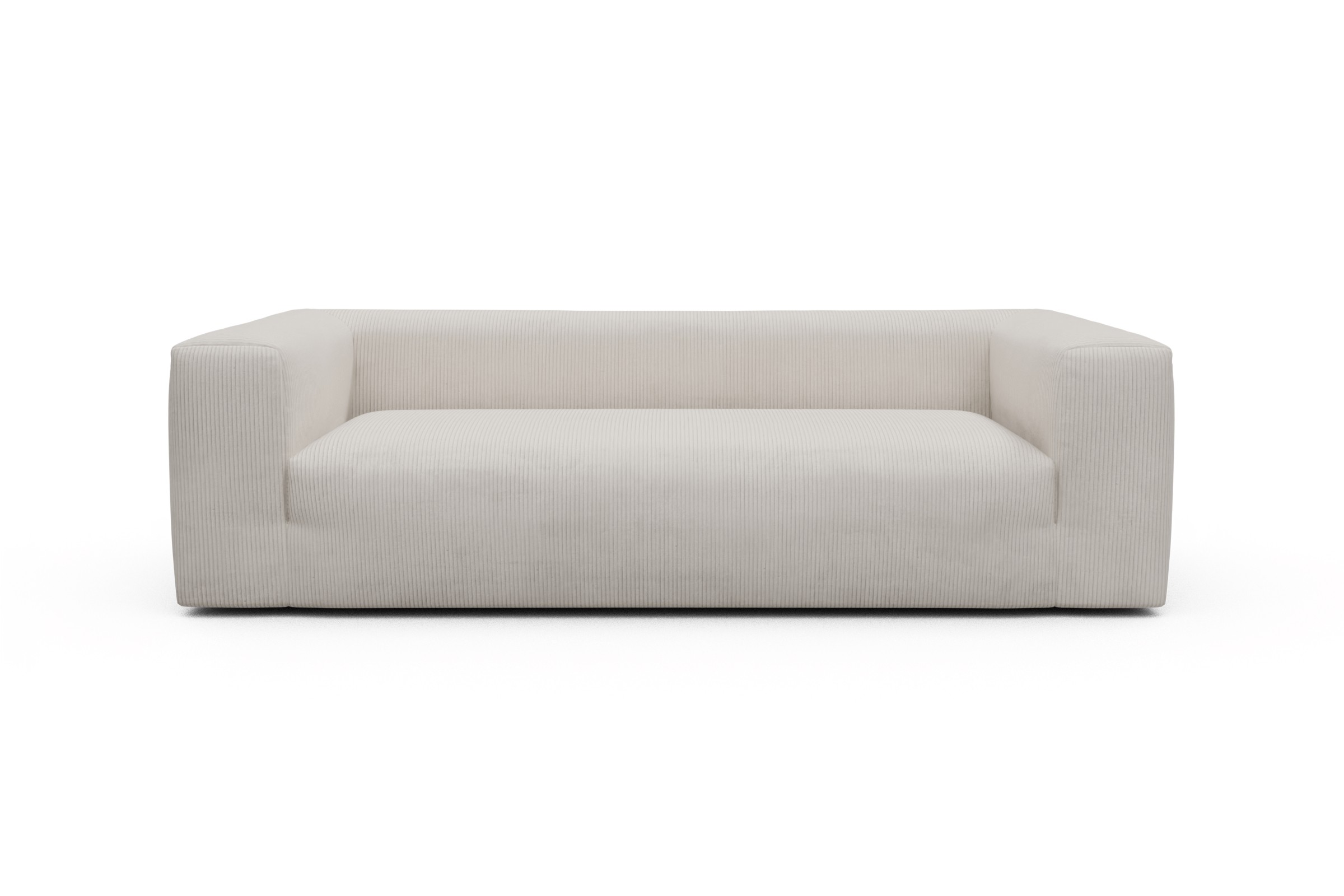 Sofa Fred 3-Sitzer Kord Corduroy 594-Ivory
