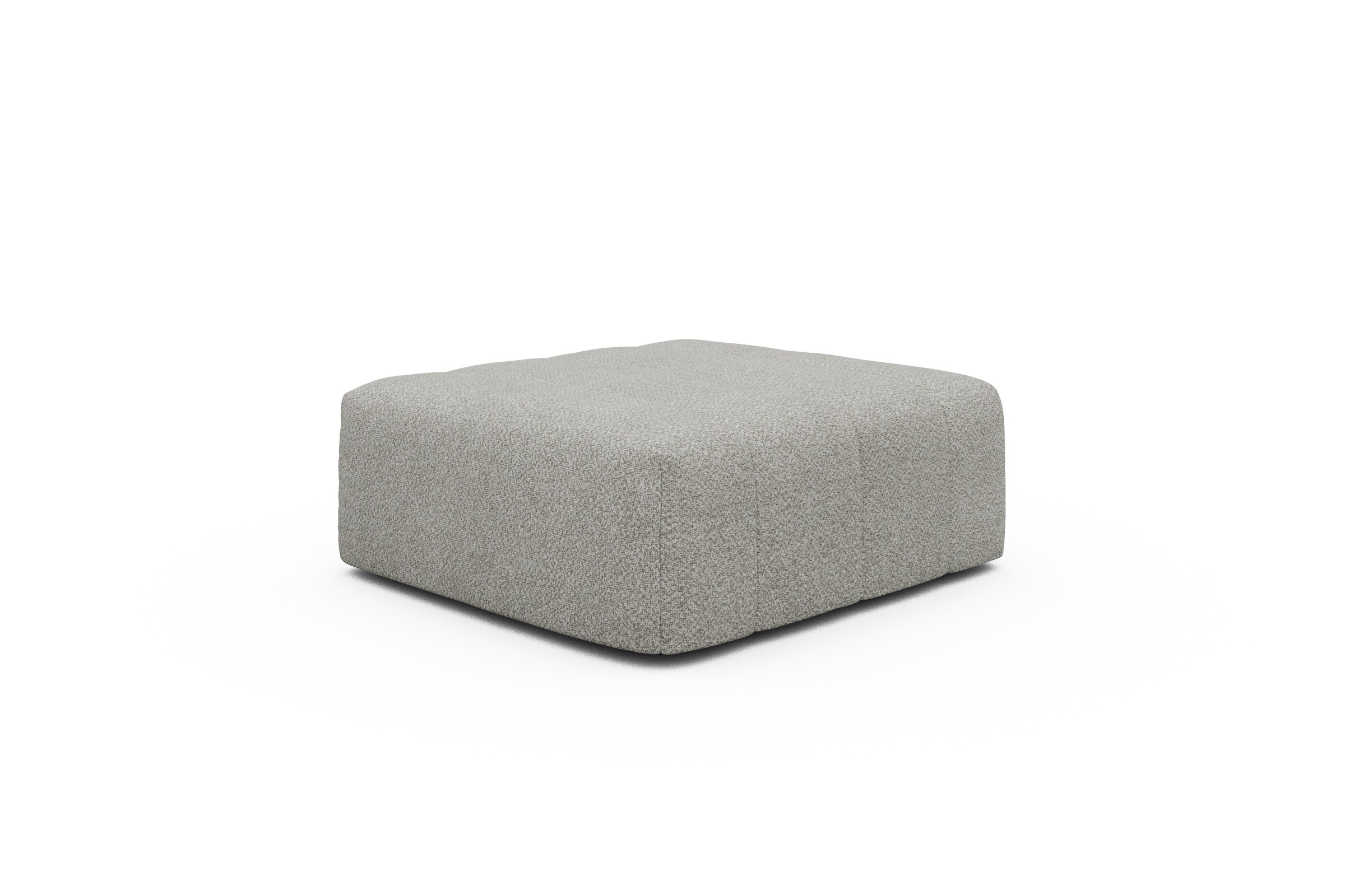 Sitzhocker Hugo Ottomane Vanora-Warm-Sand