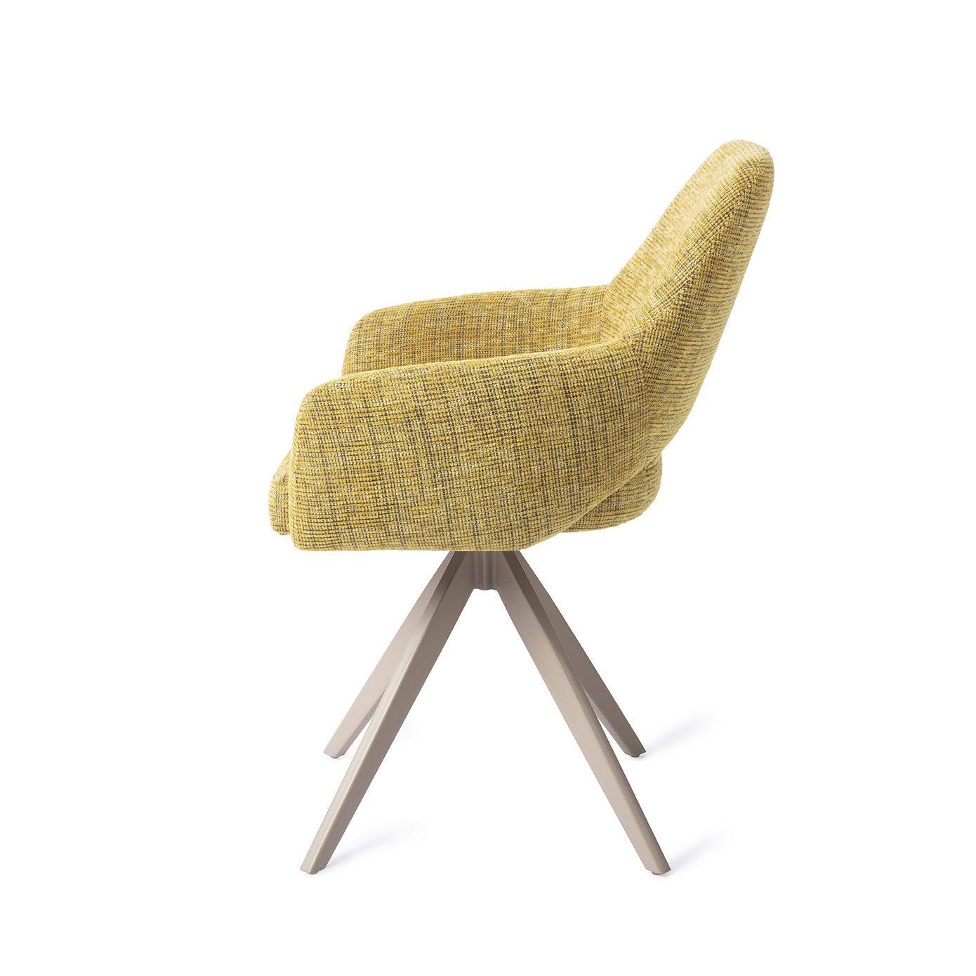 Jesper Home Esszimmerstuhl Yanai Lemon Lines Turn Beige