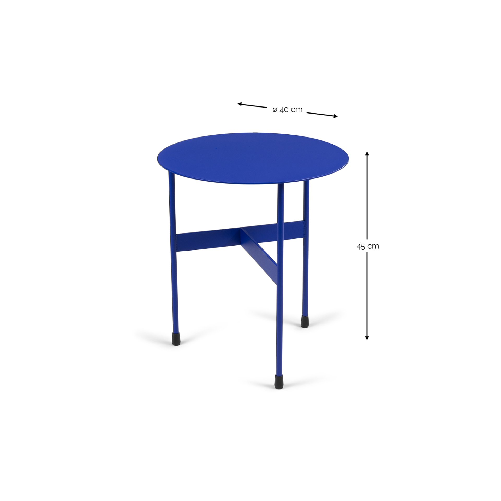 Spinder Design Beistelltisch Mira Low Ultramarine