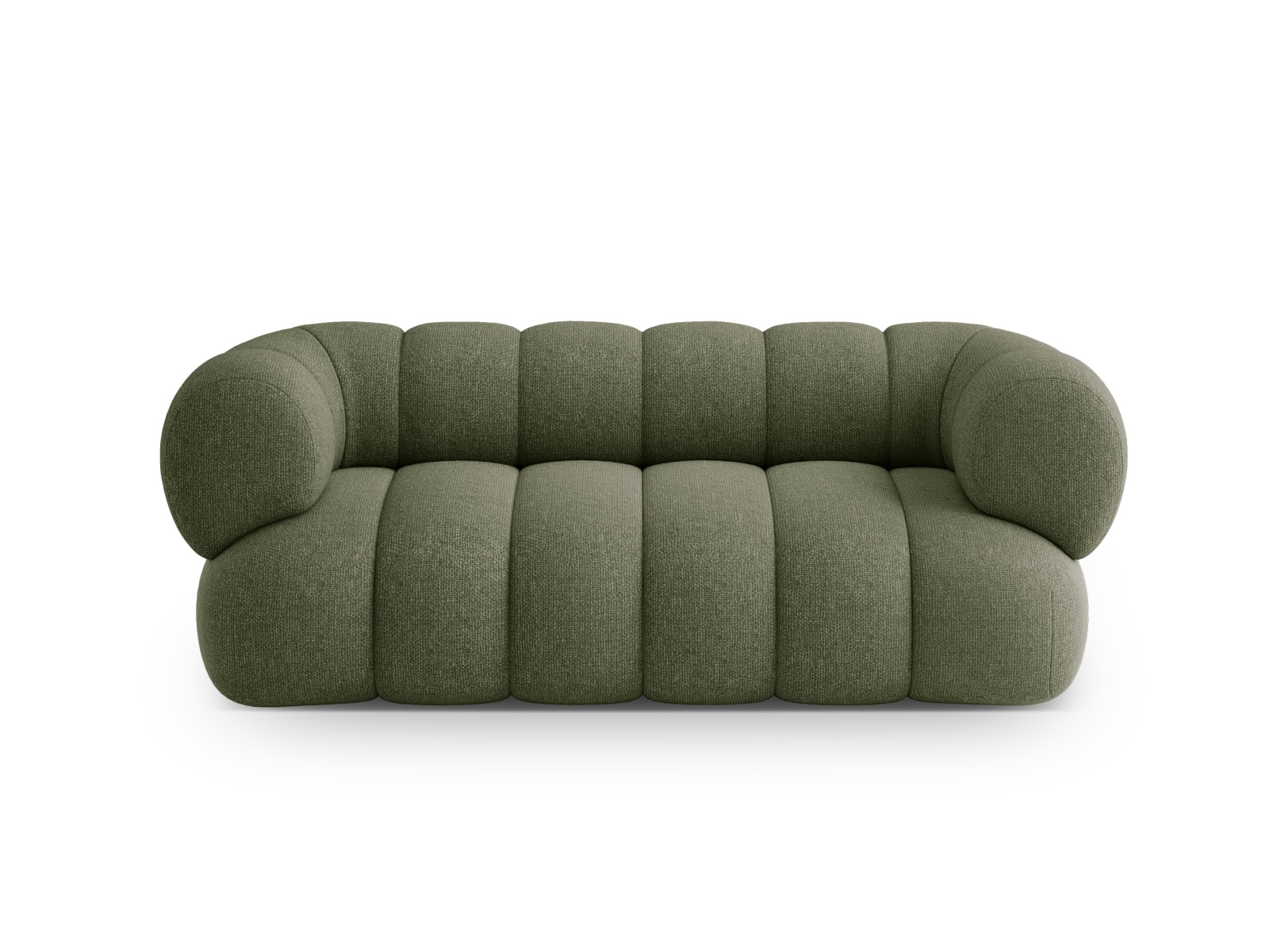 Cosmopolitan Design Sofa Koge 2-Sitzer Chenille Eden Grün