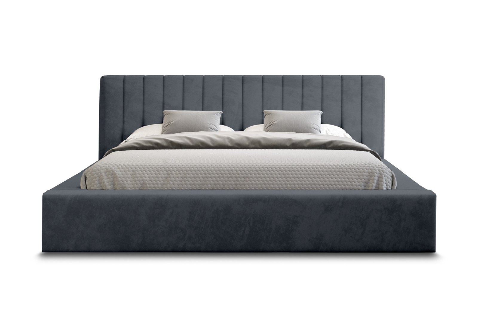Polsterbett Carno Chenille 140x200 mit Holzrahmen Ditra-New 11