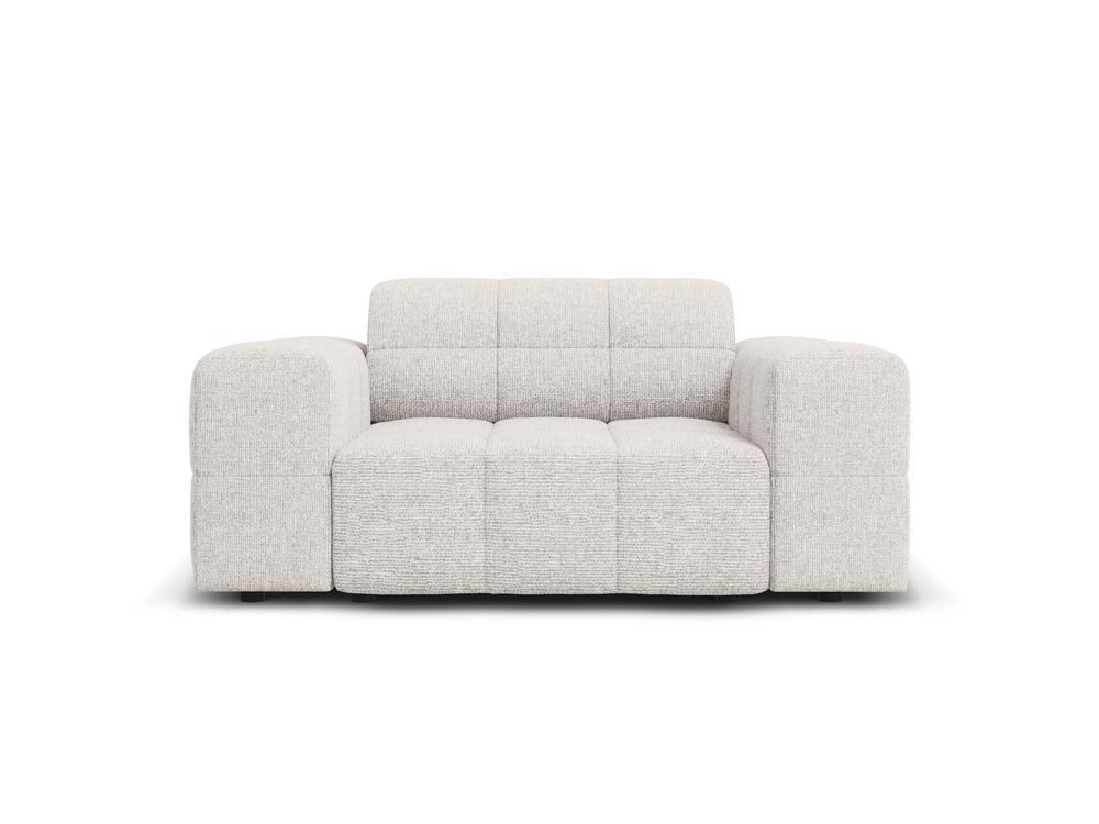 Cosmopolitan Design Sessel Chicago Chenille Haga Hellgrau