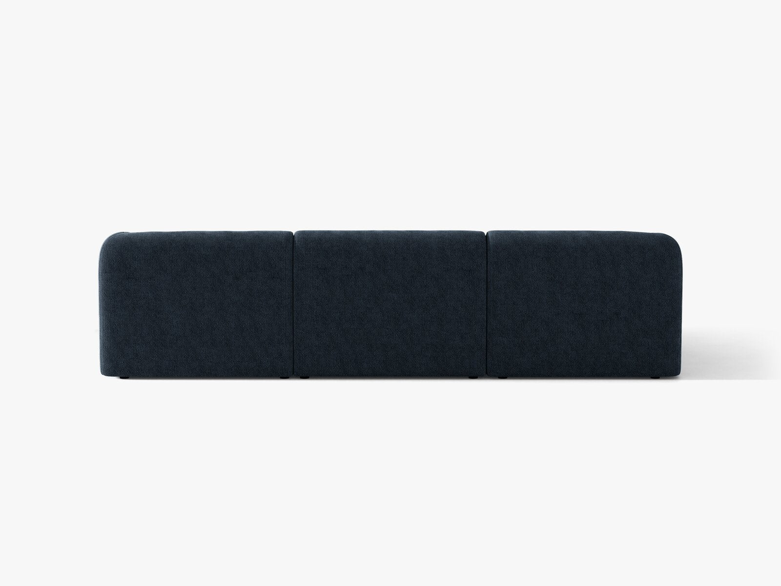 Micadoni Ecksofa Miley 4-Sitzer Links Chenille Haga Königsblau