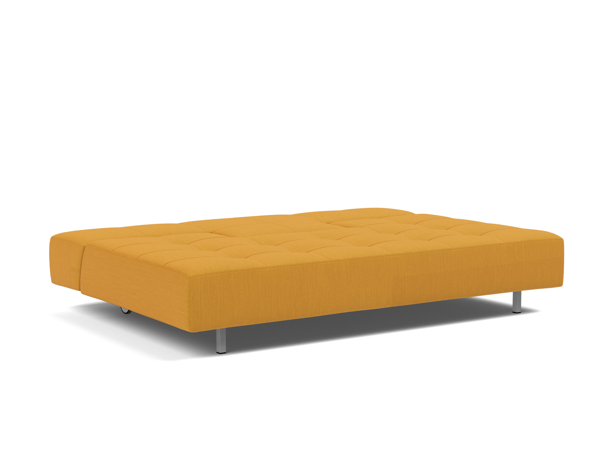 Schlafsofa Long Horn D.E.L. Flachgewebe Elegance 507-Burned-Curry