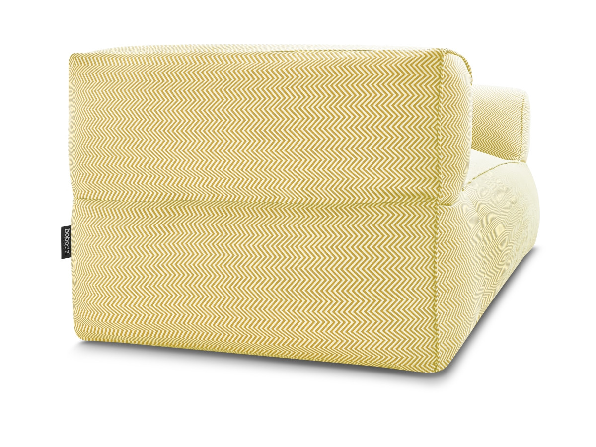 Bobochic Nour Gartensofa 2-Sitzer Stoff Gelb
