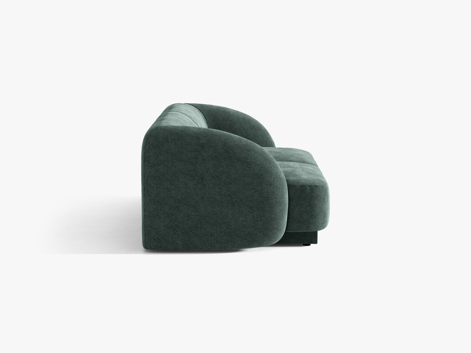 Micadoni Sofa Miley 2-Sitzer Chenille Haga Petrol