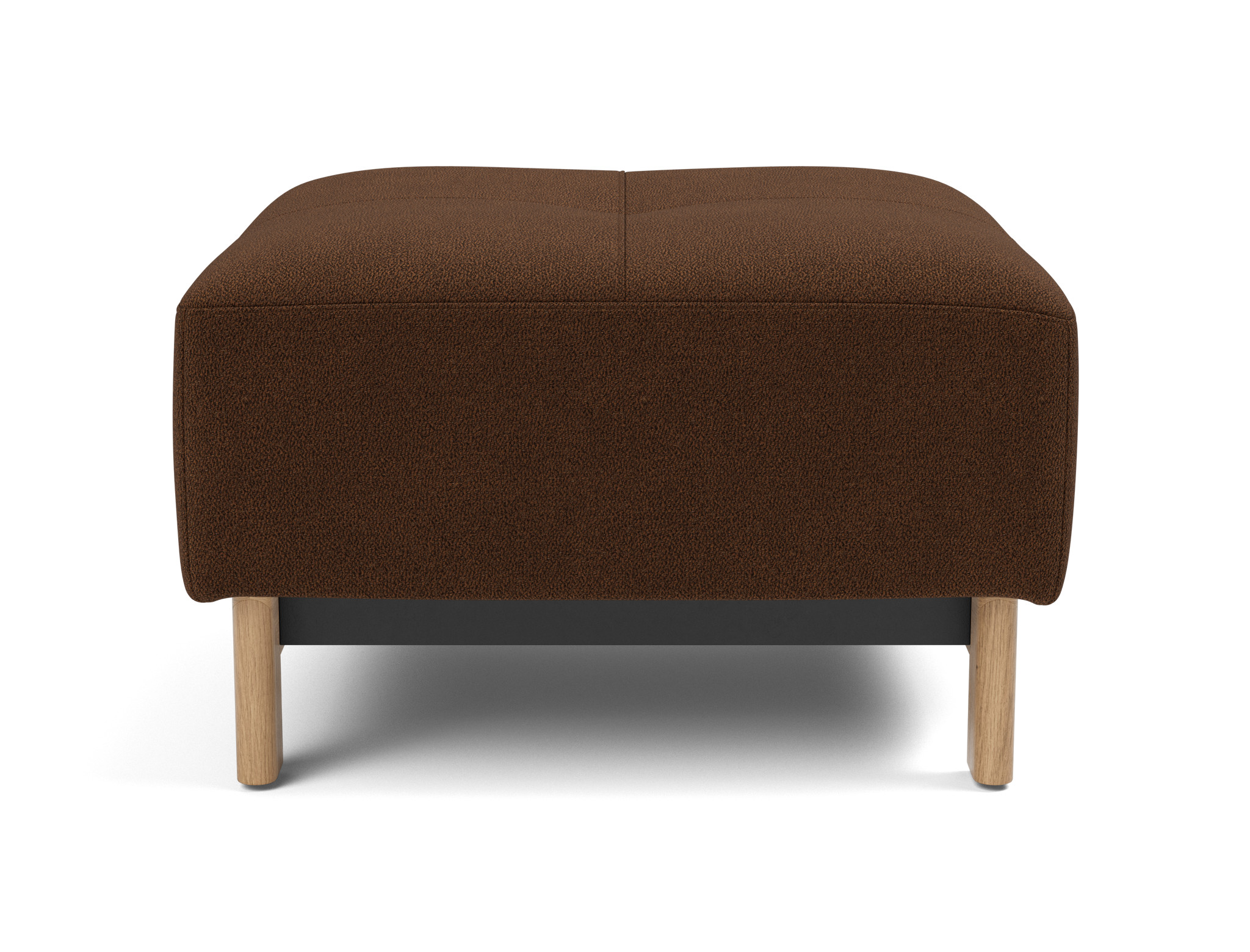Hocker Pyxis Strukturierter Stoff Taura 359-Cappuccino