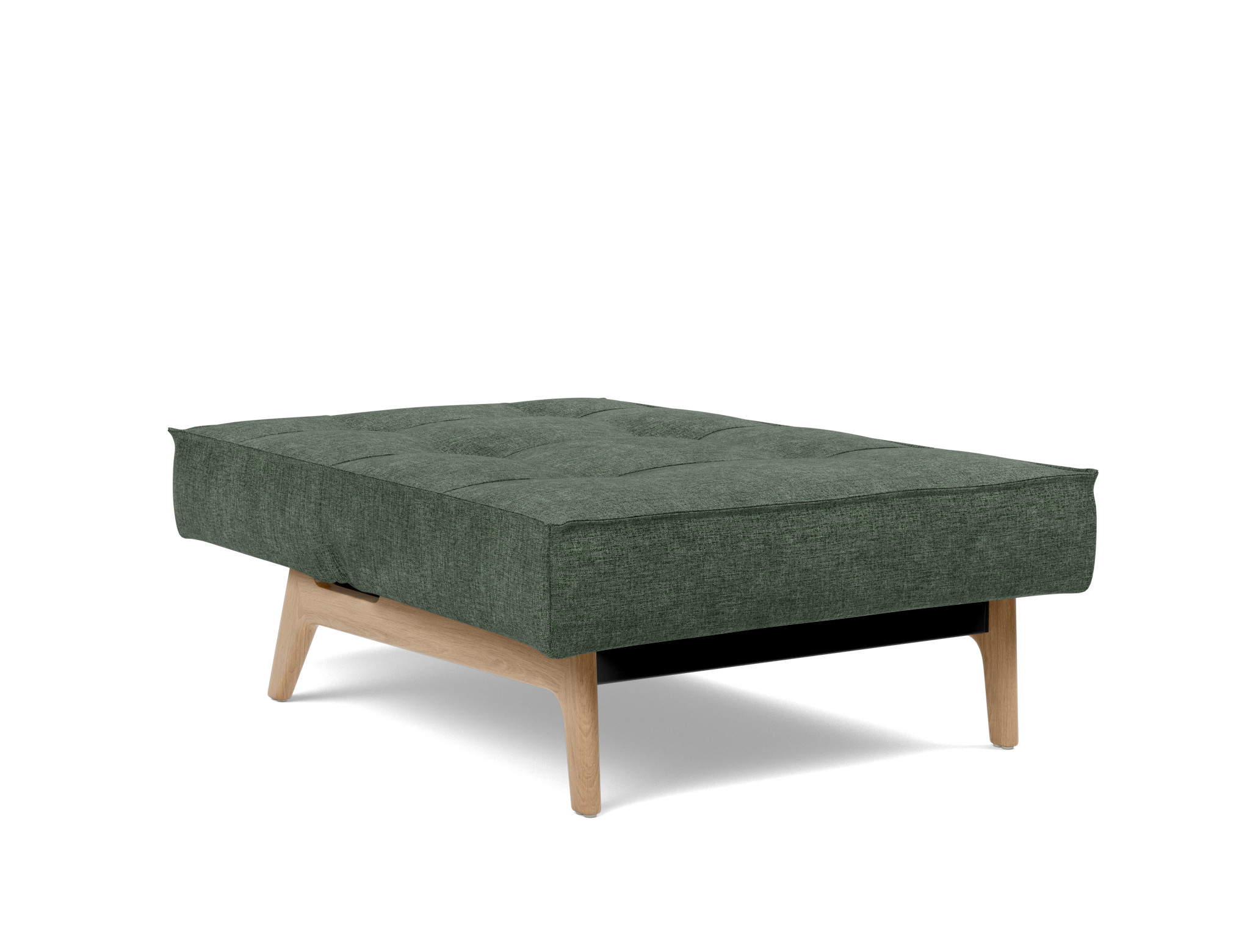 Sessel Splitback Flachgewebe Avella 281-Pine-Green Beine Eiche