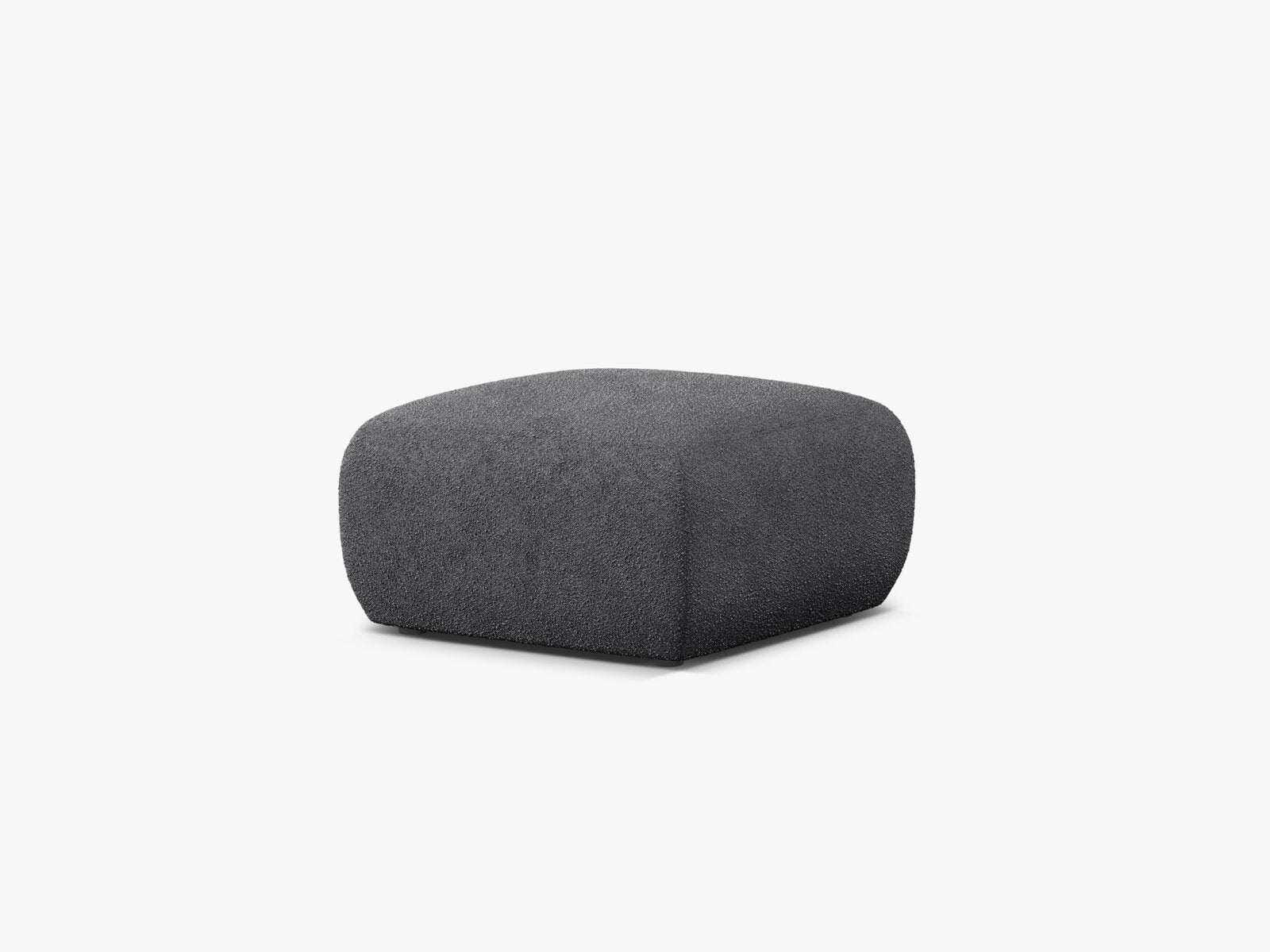 Micadoni Hocker Molino Medium Boucle Baloo Dunkelgrau