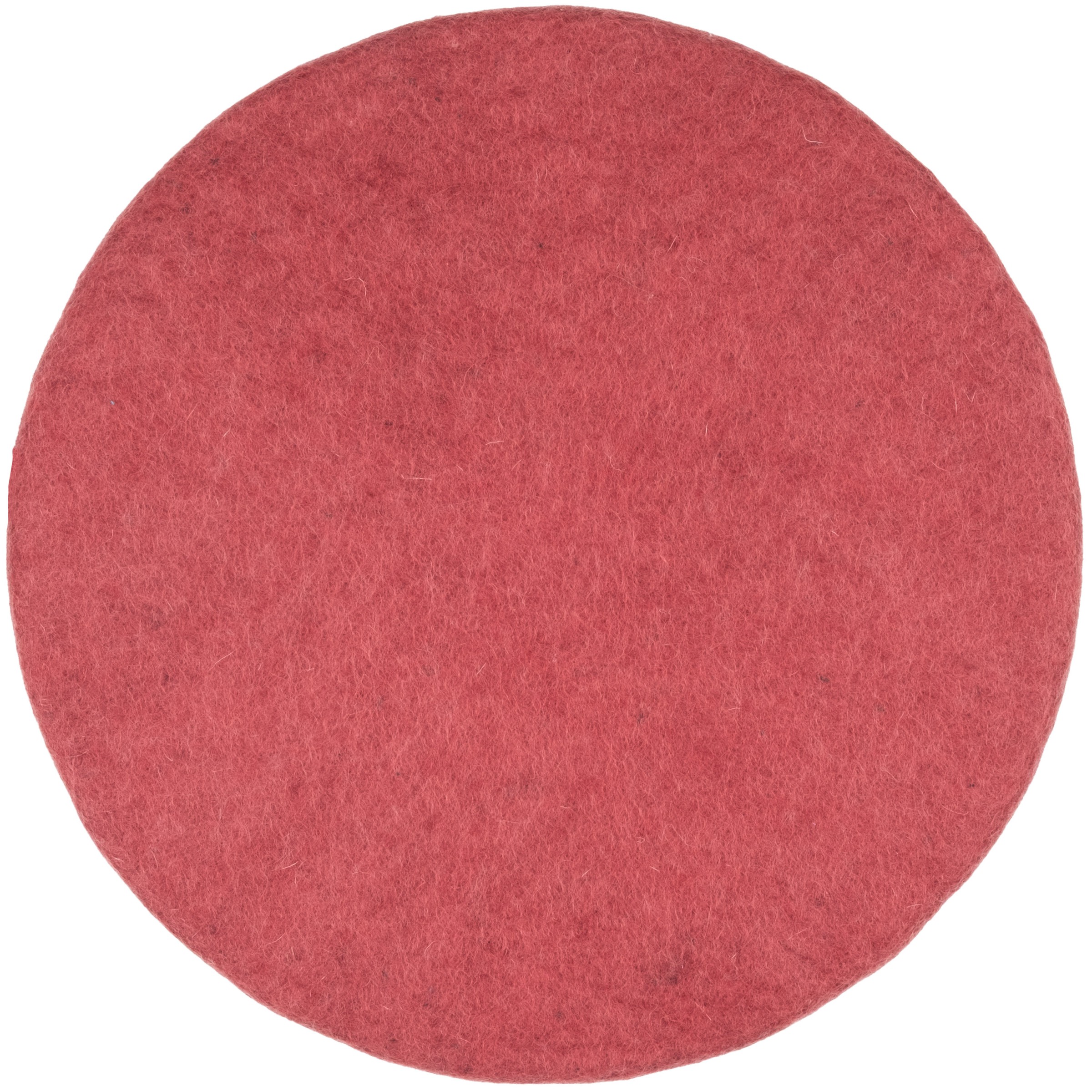 myfelt Kaja Filz-Sitzauflage Weinrot Ø 36 cm