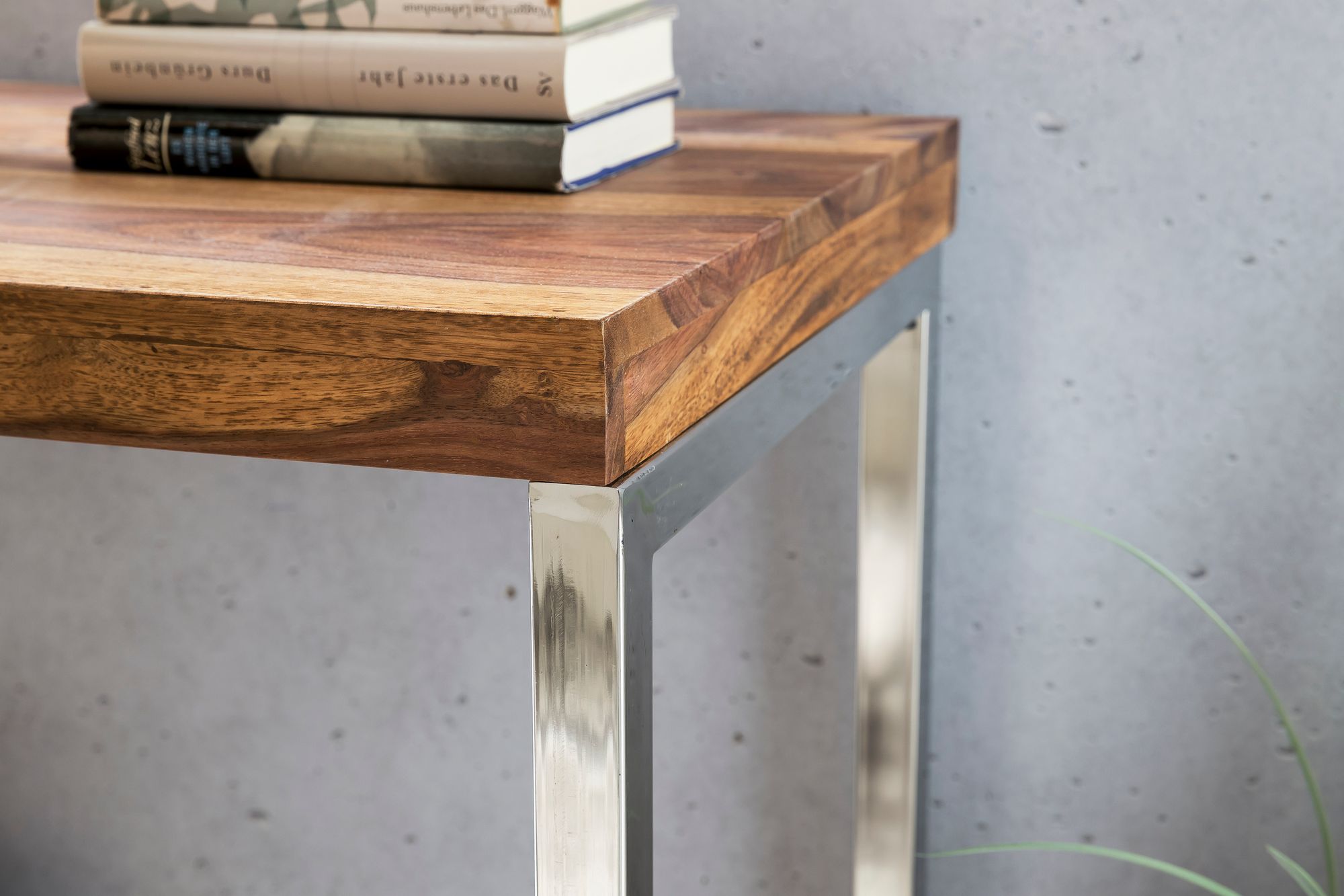 Konsolentisch Alta Massivholz Sheesham Höhe 76 cm