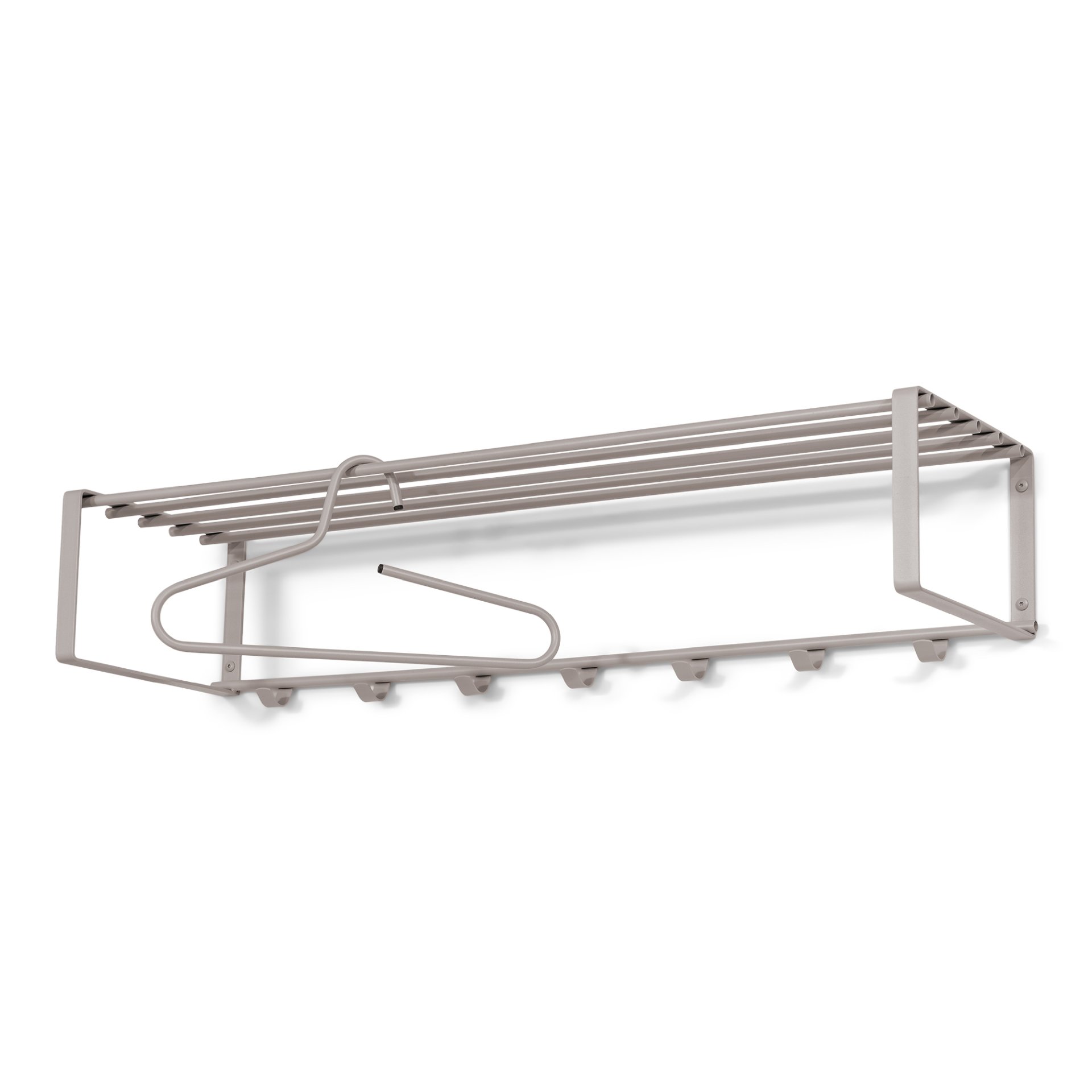 Spinder Design Wandgarderobe Rex 2 XL (100 cm) Silky Taupe