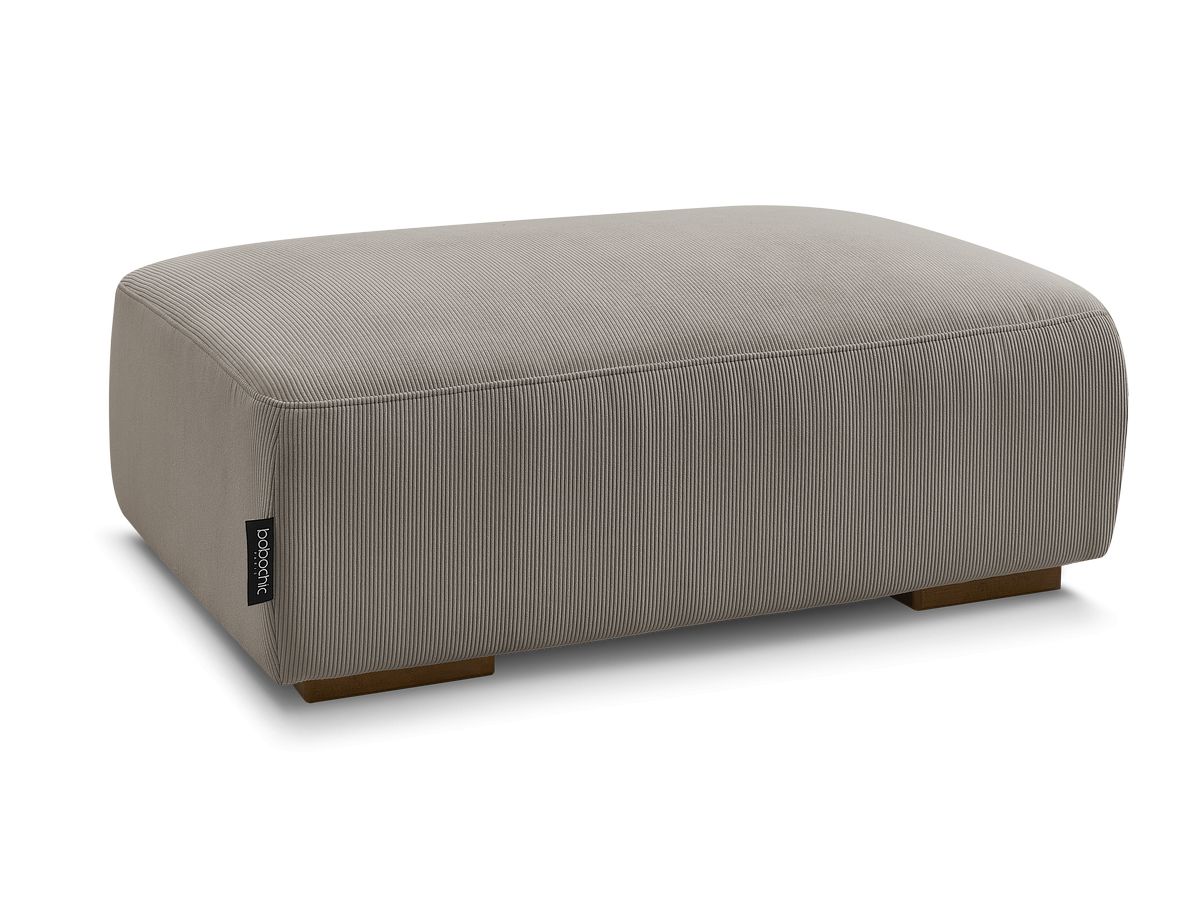 Bobochic Sidonie Pouf Cordsamt Taupe