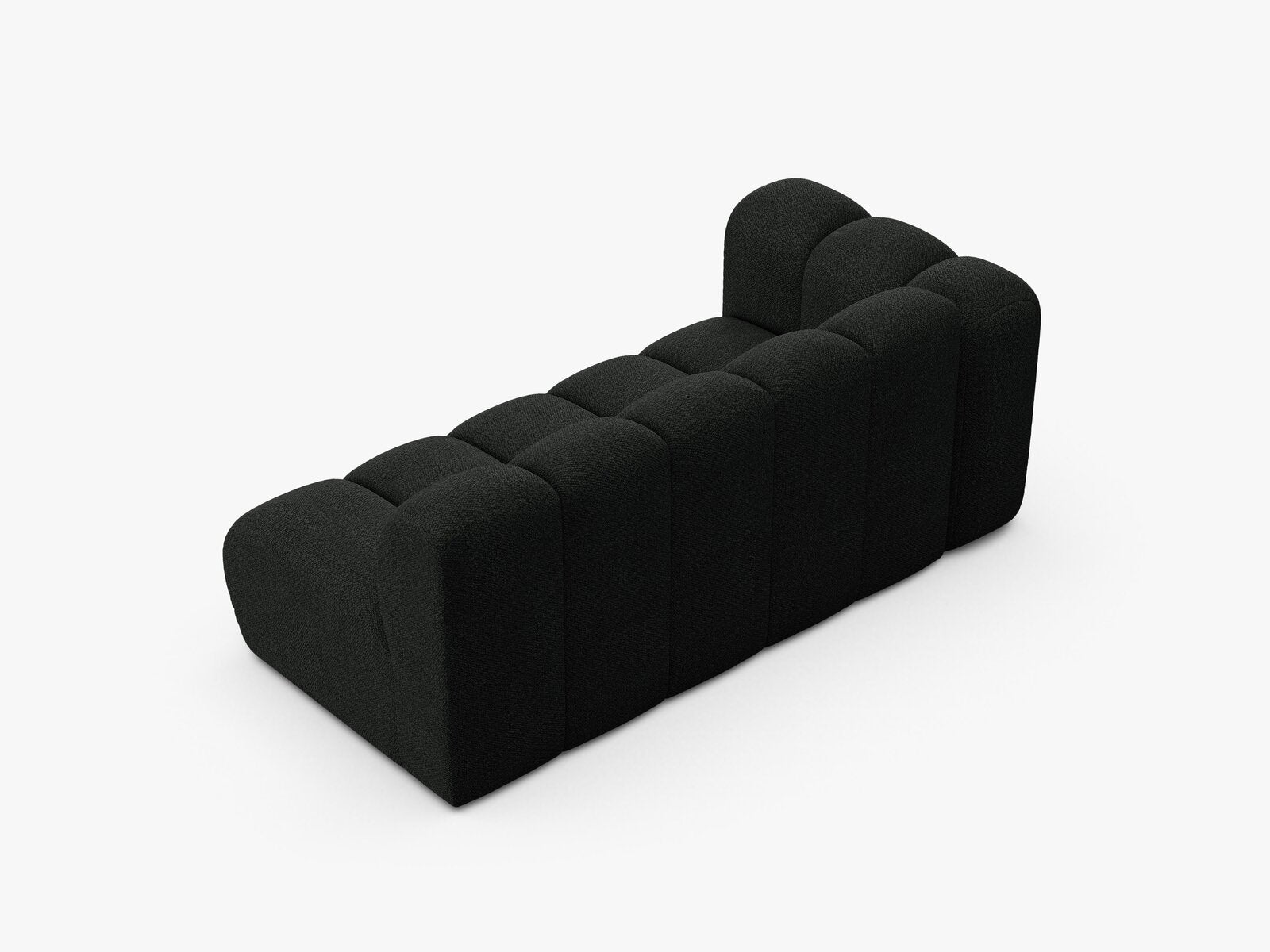 Micadoni Modul Lupine 3-Sitzer Boucle Baloo Schwarz Links