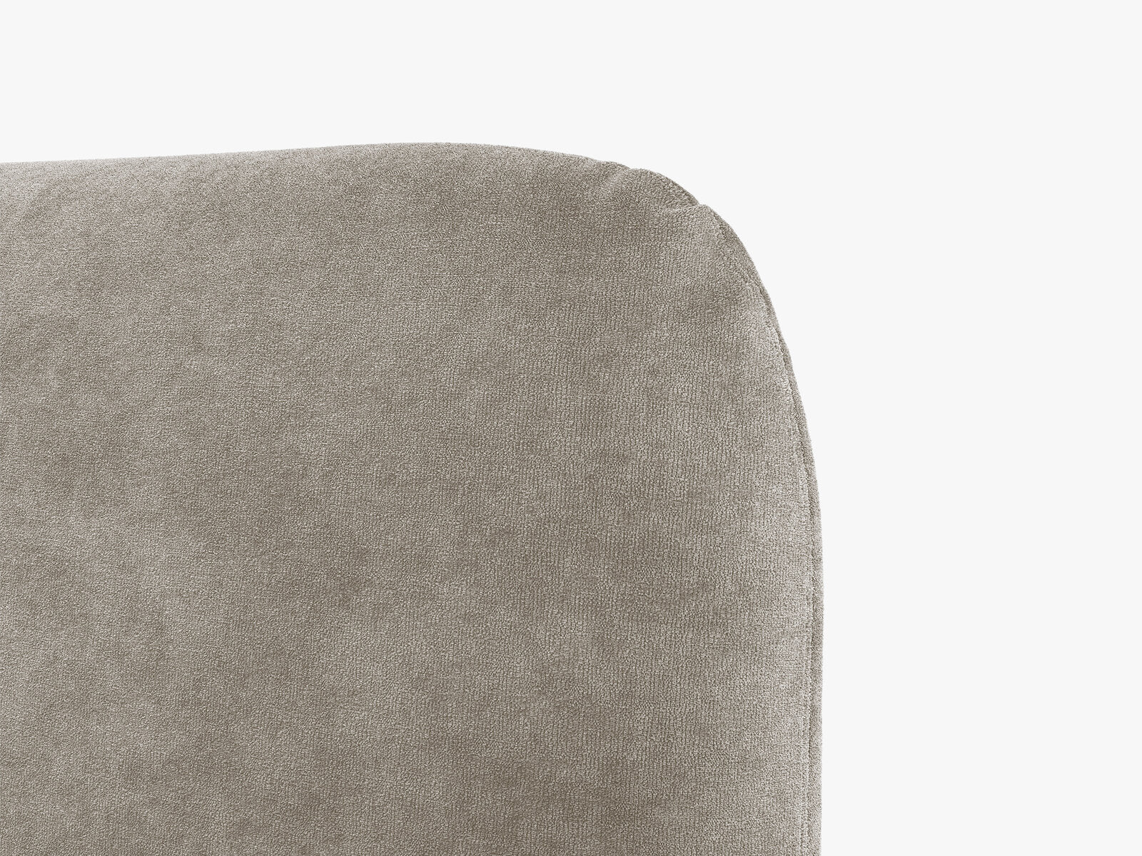 Micadoni Vera Bett mit Kopfteil Chenille Perfect Harmony Beige 140x200