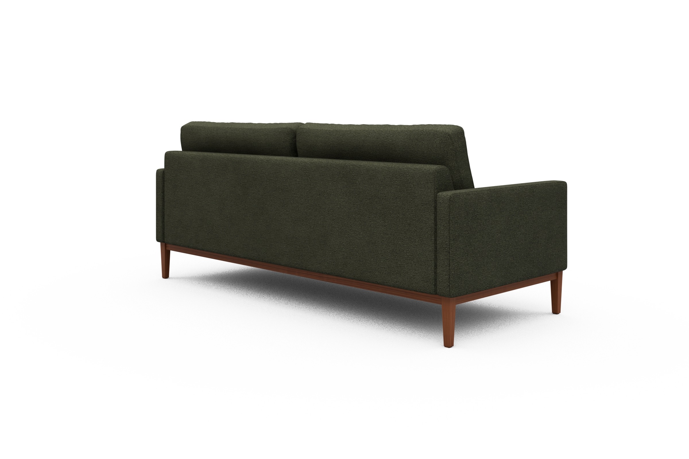 Sofa Bodo 3-Sitzer Boucle-Forest-Green
