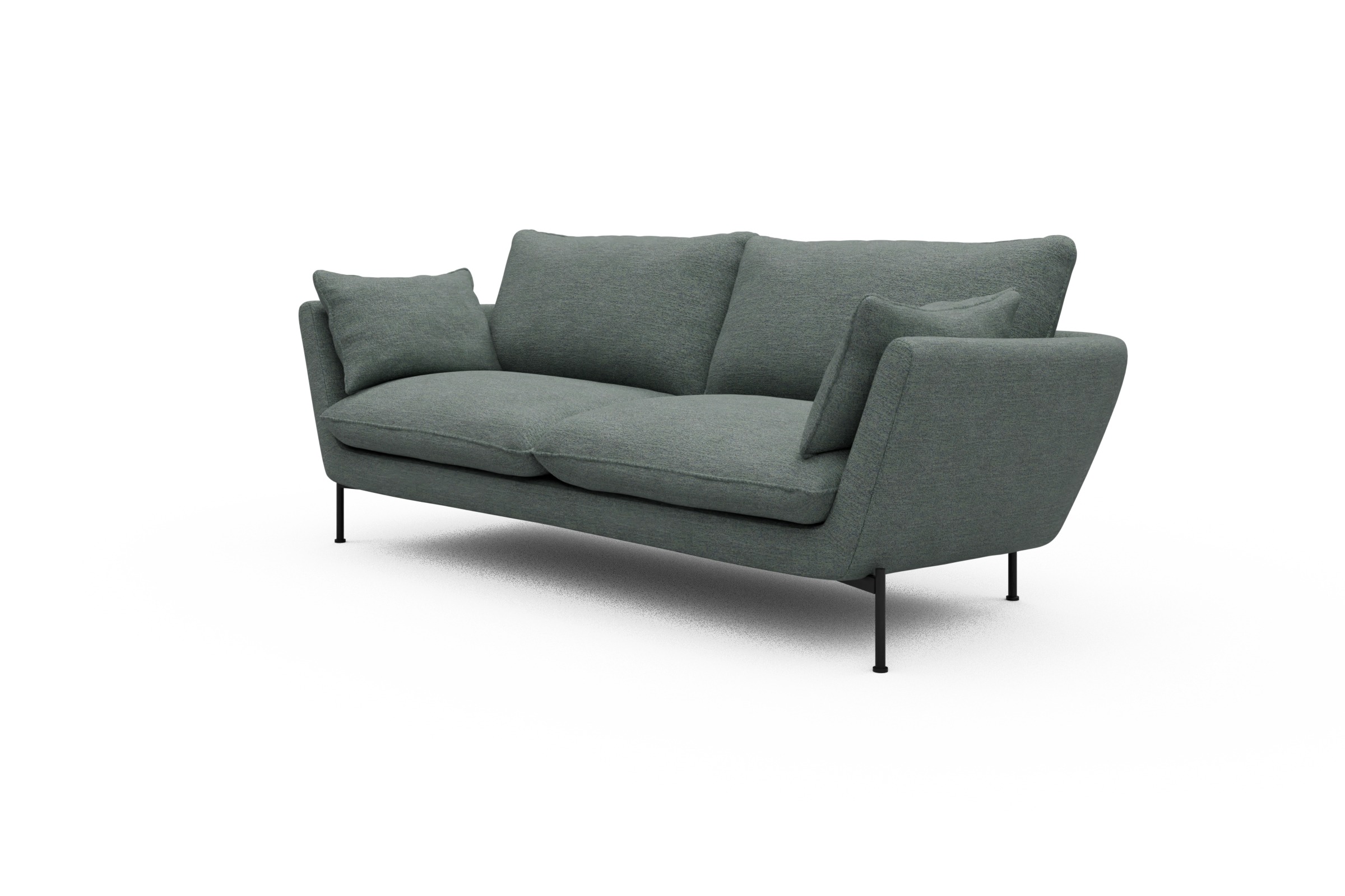 Sofa Anton 3-Sitzer Carreno-Ice-Blue