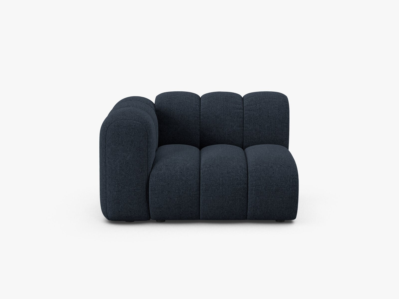 Micadoni Modul Lupine 1-Sitzer Links Chenille Eden Marineblau