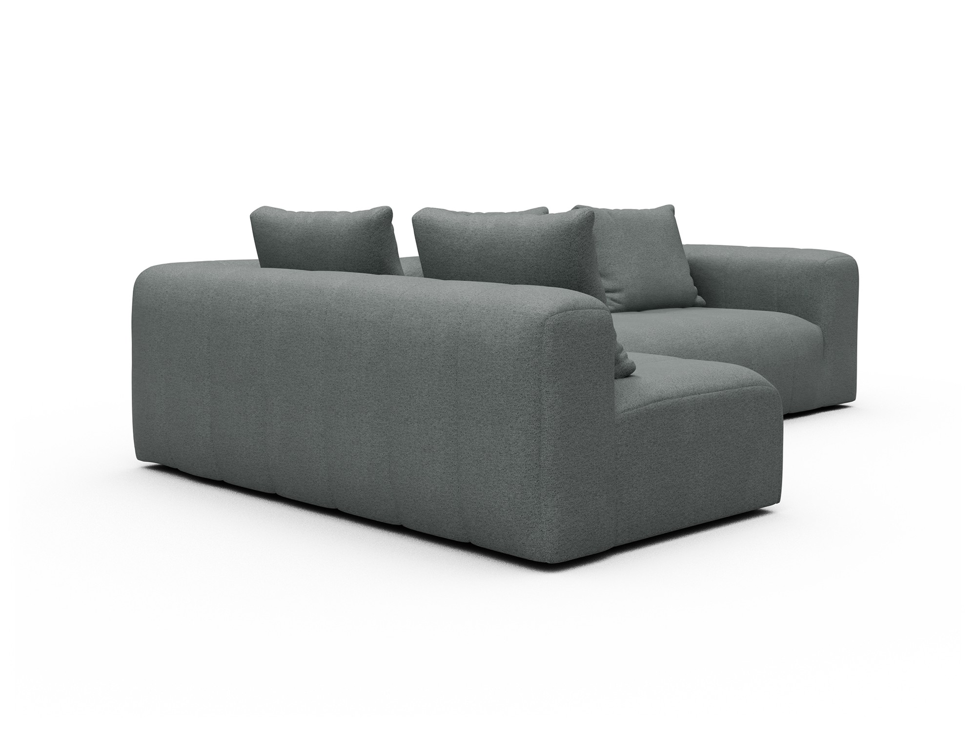 Hugo 2x 2,5-Sitzer Armlehne rechts Denari-Soft-Grey moebelfaktor