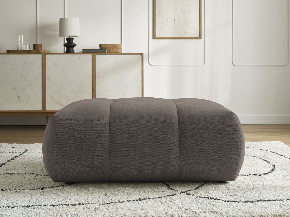 Bobochic Fuji Pouf Stoff Braun