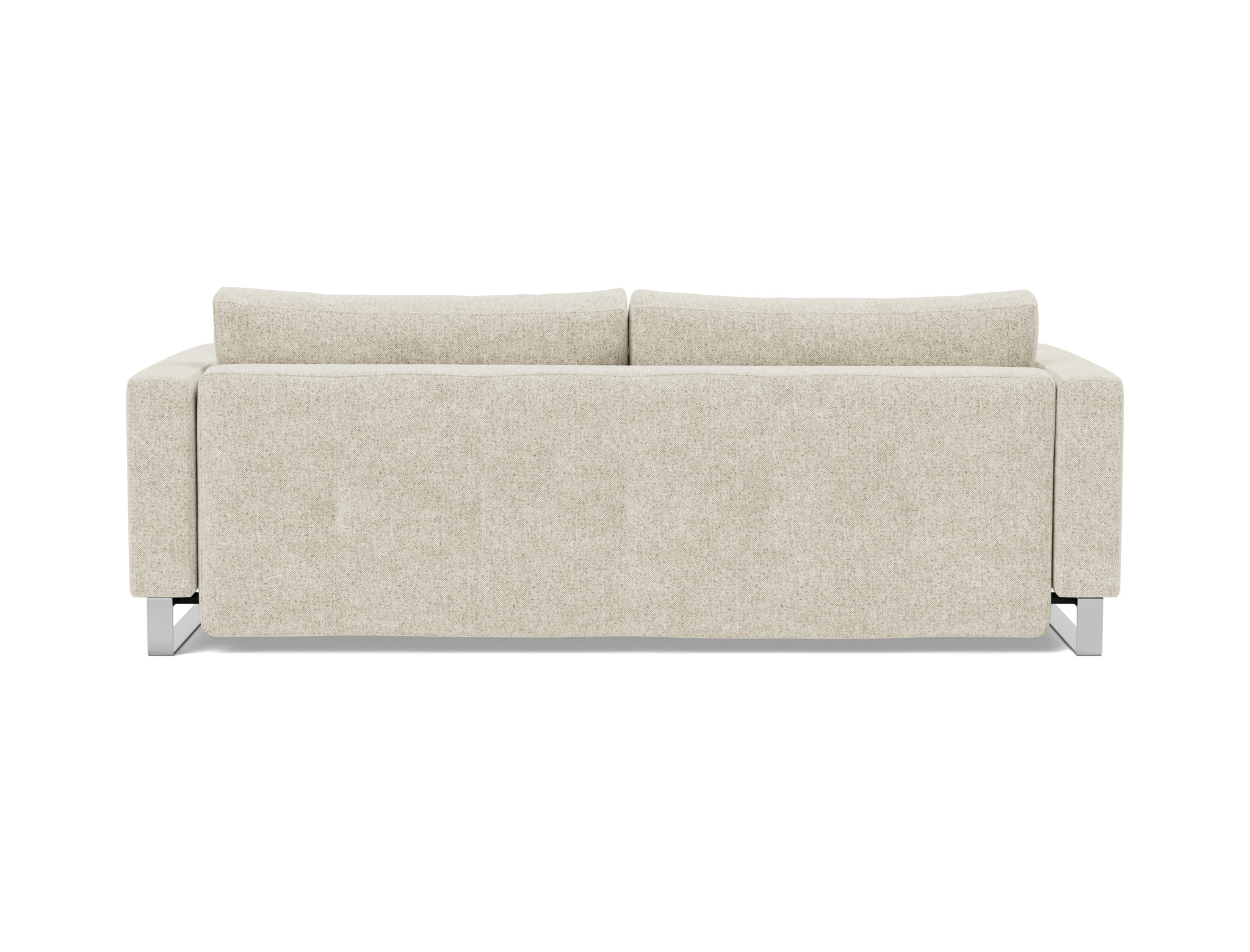 Schlafsofa Cassius D.E.L. Strukturierter Stoff Taura 357-Off-White