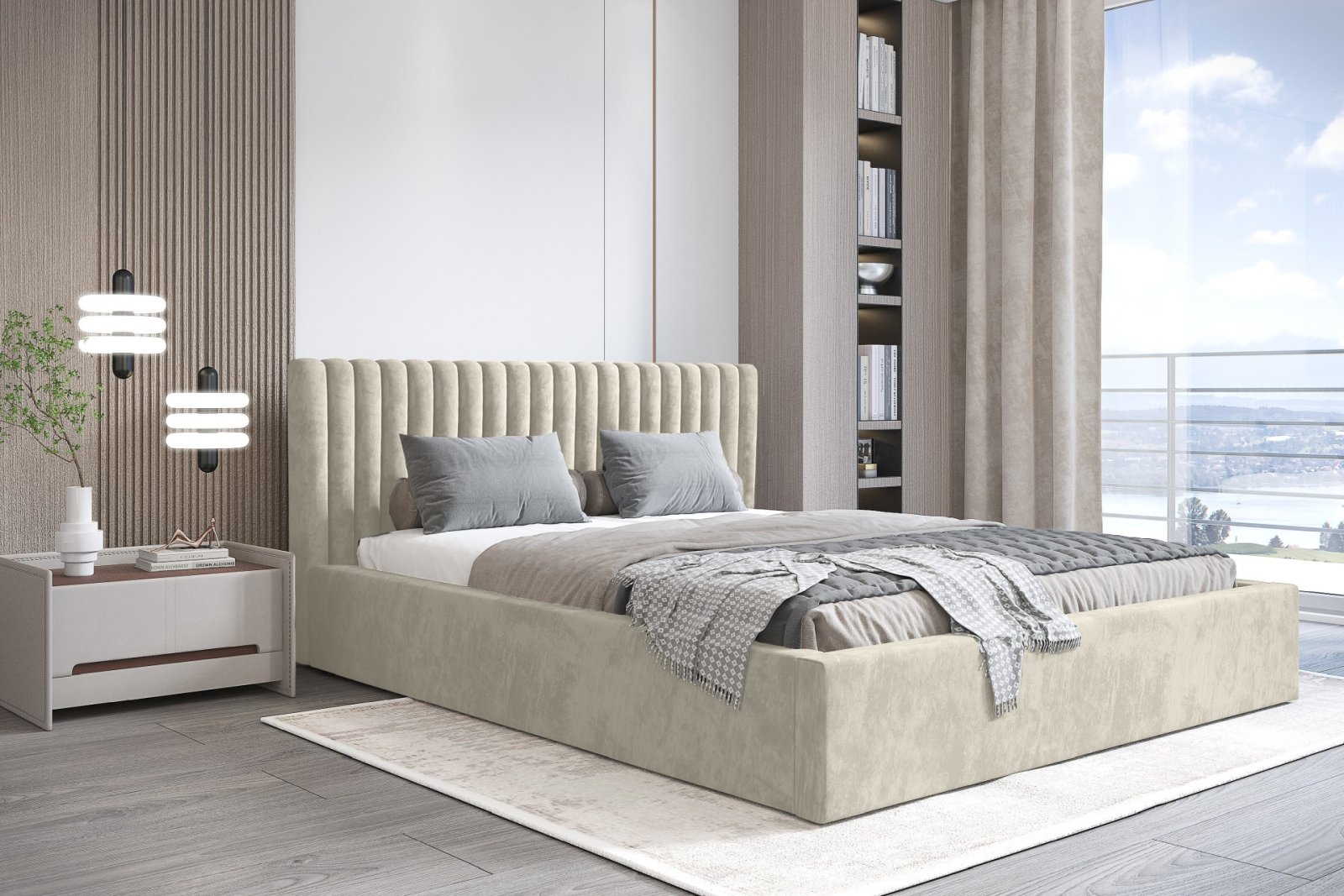 Polsterbett VELO-I Perfect-Harmony 180 mit Holzrahmen Perfect-Harmony 01 moebelfaktor