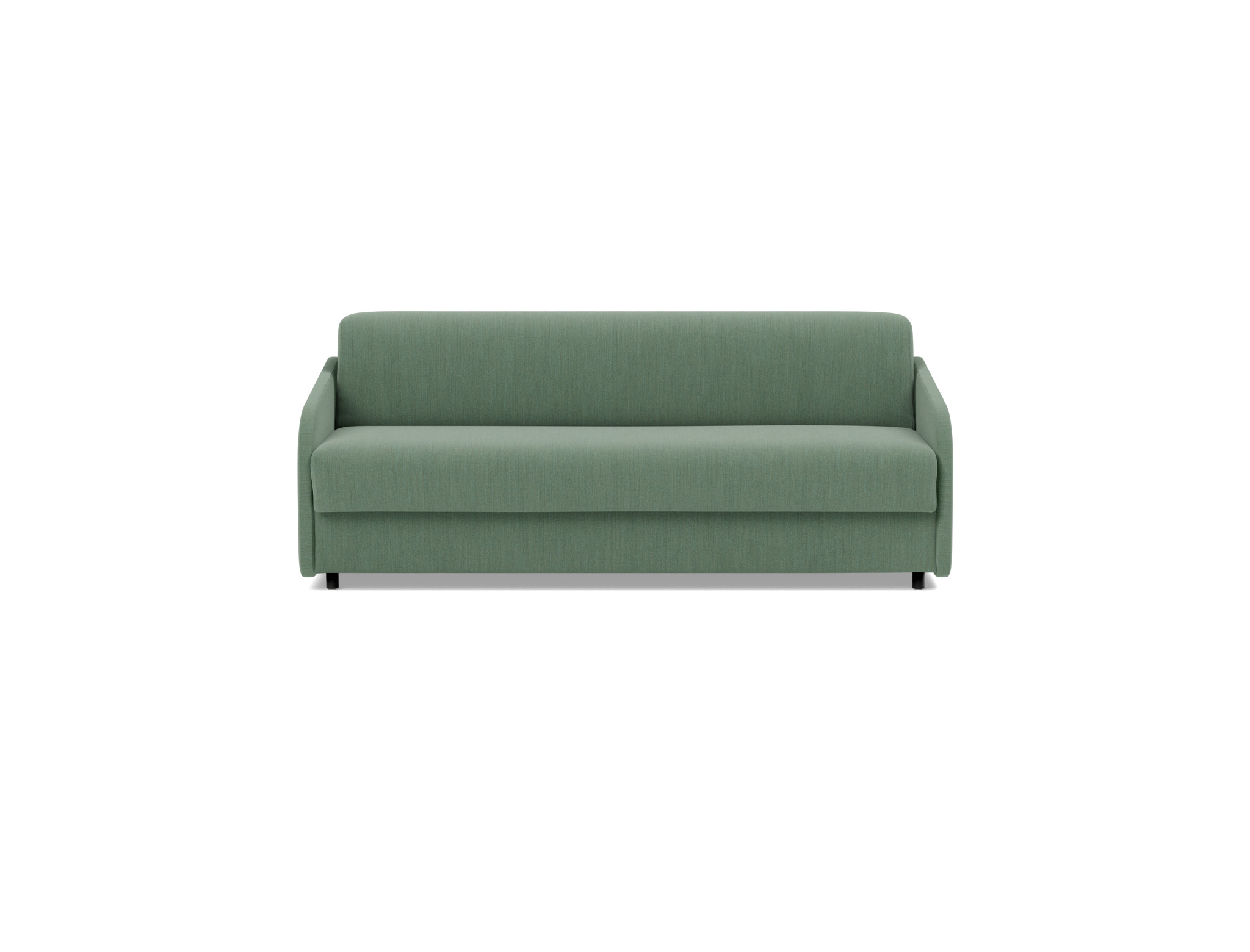 Schlafsofa Eivor mit Taschenfederkernmatratze 160 Flachgewebe Elegance 518-Green