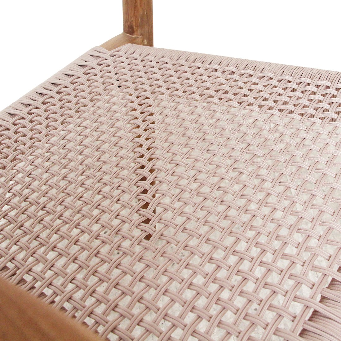 Raw Materials Freya Gartenstuhl aus dunklem Teakholz Armlehnen Natur