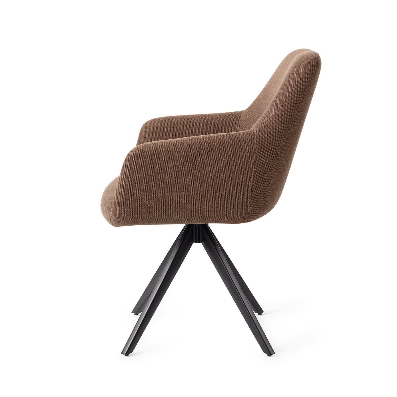 Jesper Home Esszimmerstuhl Hiroo Rustic-Rye Turn Schwarz
