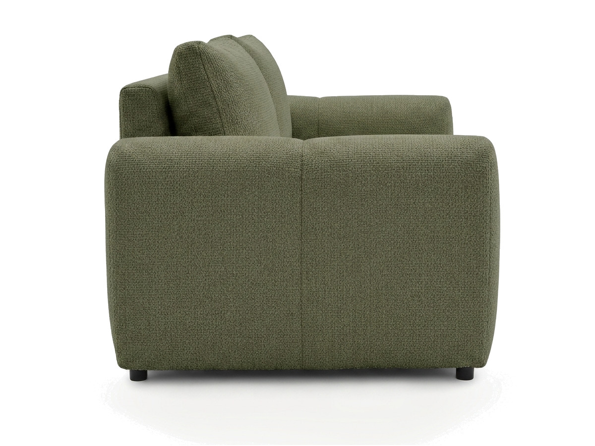 Bobochic Fuji Schlafsofa 3-Sitzer Stoff Grün