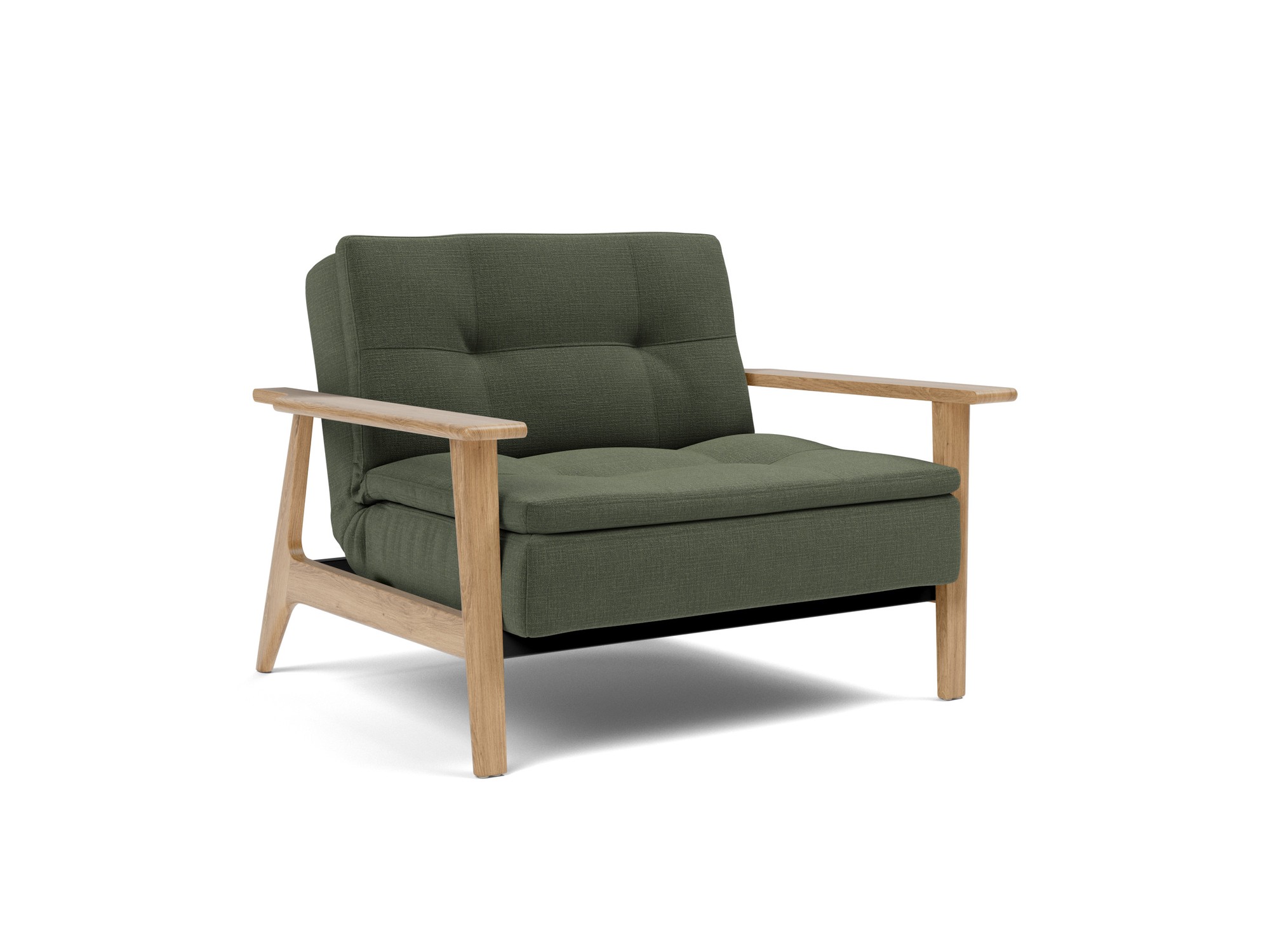 Sessel Dublexo Frej Chenille Esina 413-Olive-Green