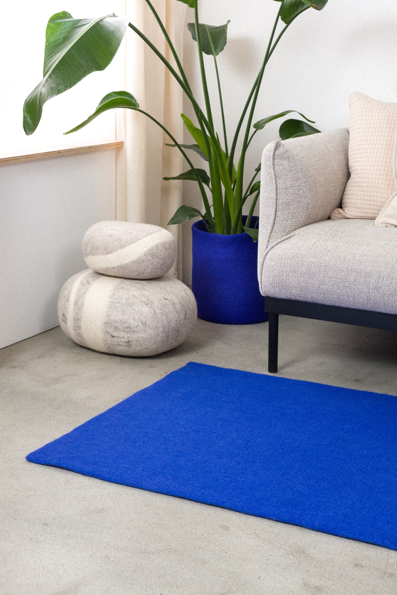 myfelt Isa Filzteppich - 90x130 cm