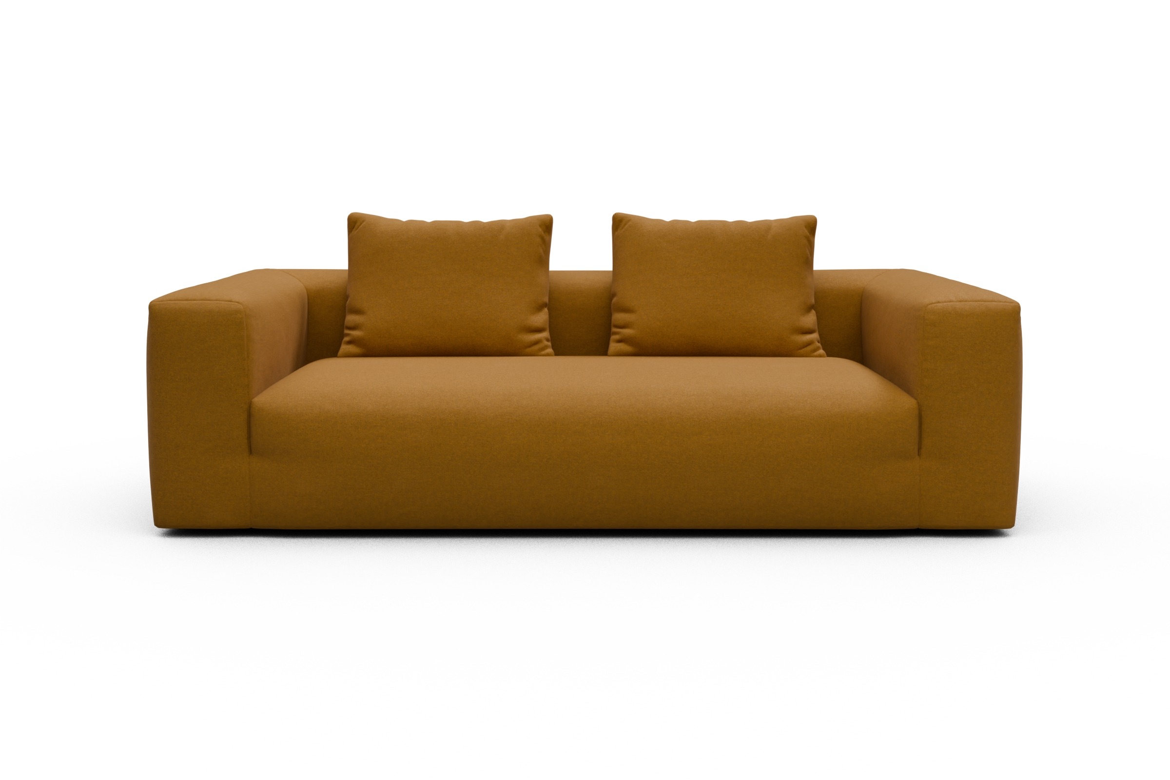 Skandi Home Sofa Fred 3-Sitzer Satya-Ocre moebelfaktor