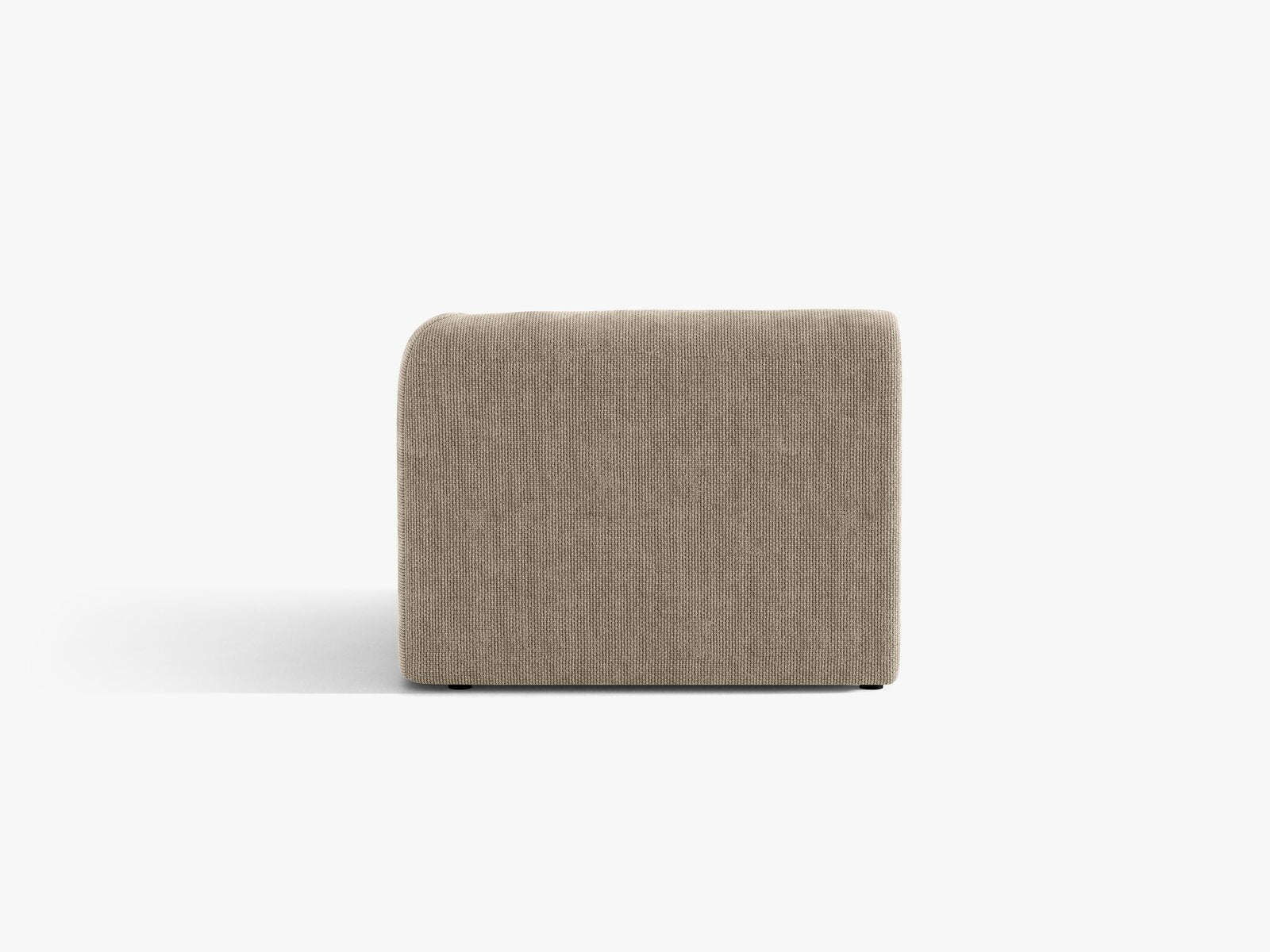 Micadoni Eckmodul Miley 1-Sitzer Rechts Chenille Haga Beige
