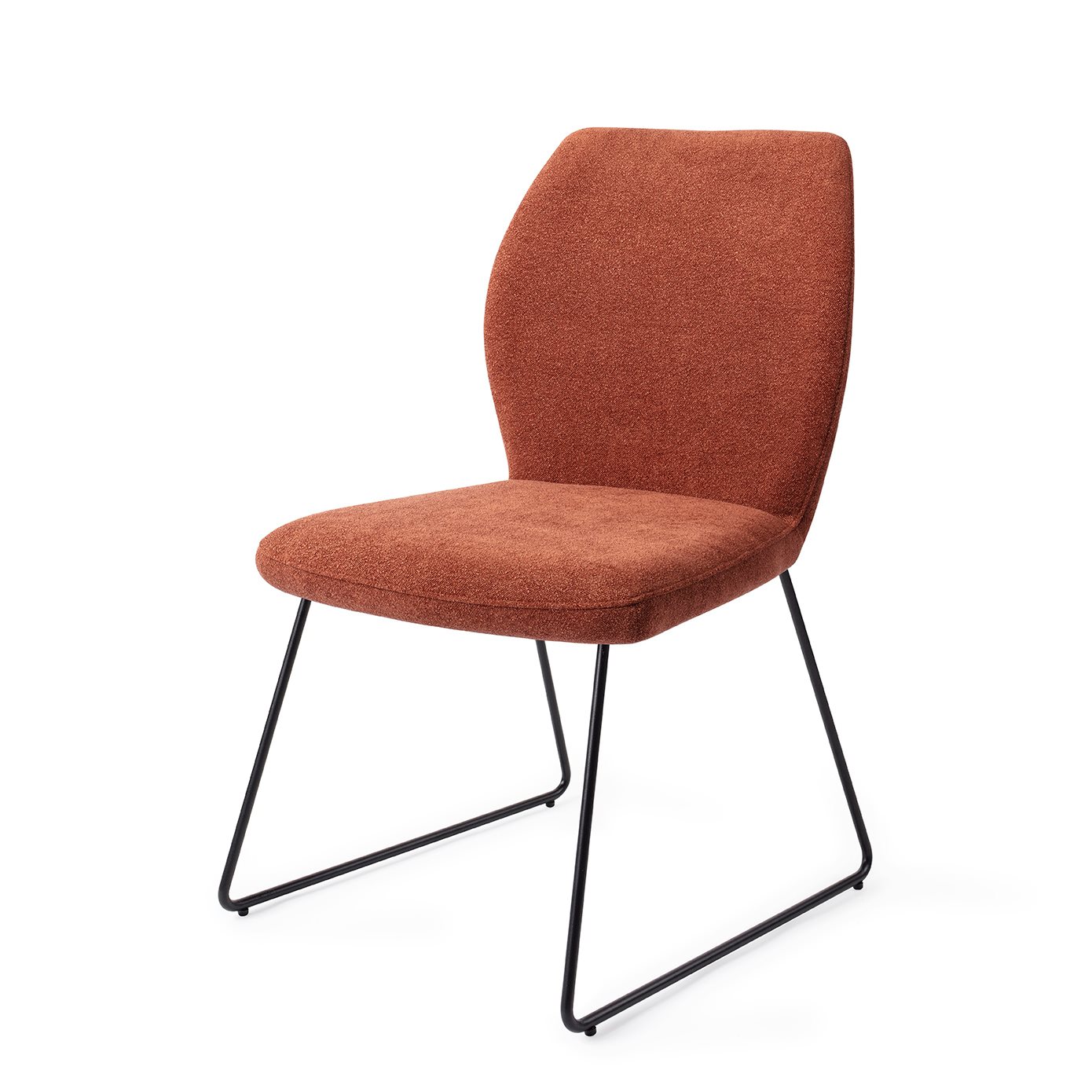 Jesper Home Esszimmerstuhl Ikata Cosy-Copper Slide Schwarz