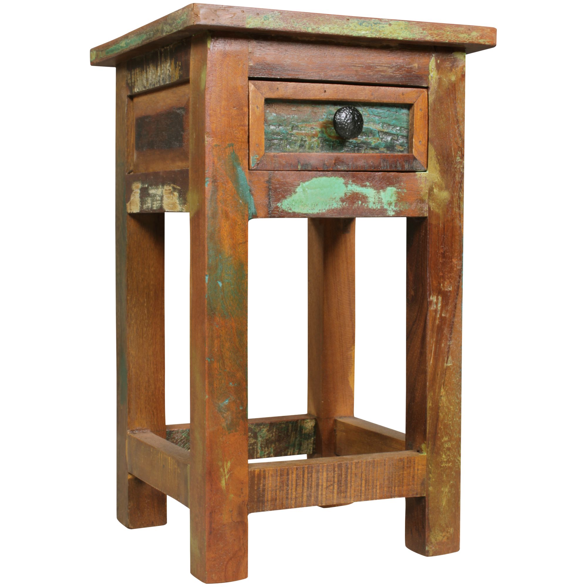 Beistelltisch Gudhjem Mango Massivholz Braun 30 × 30 × 50 cm