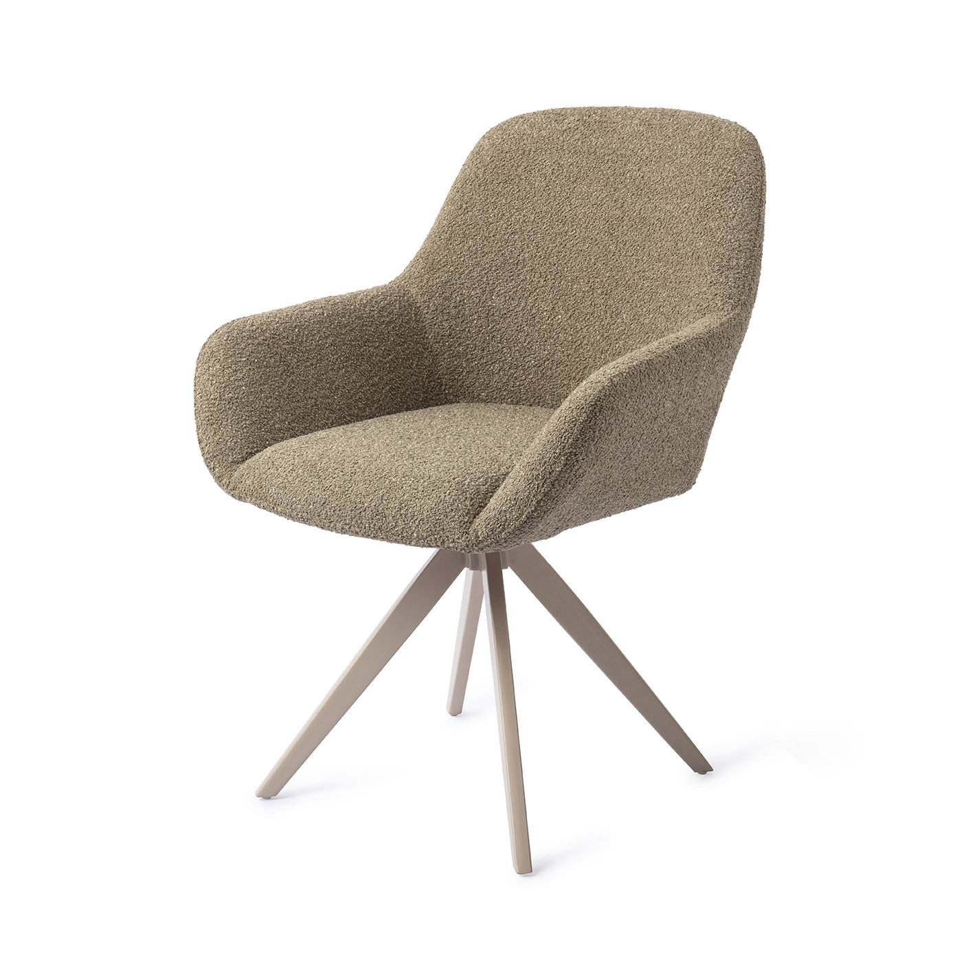 Jesper Home Esszimmerstuhl Kushi Moss Meadow Turn Beige