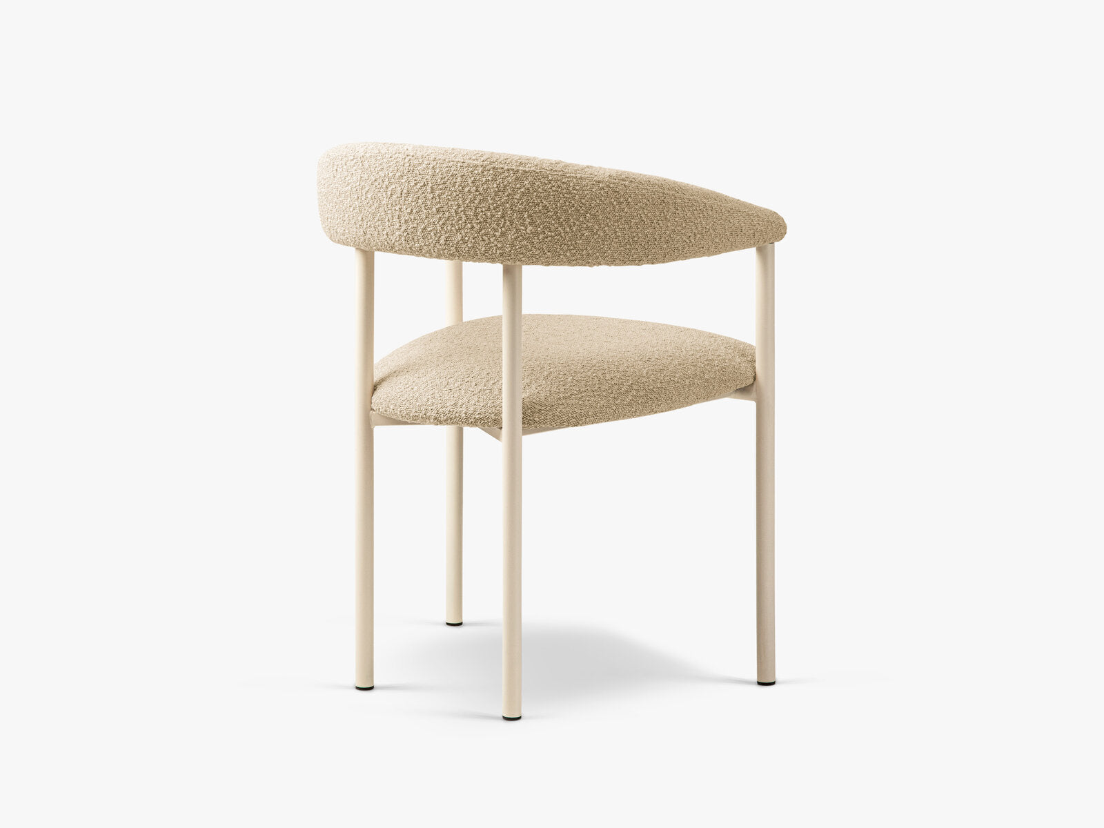 Micadoni Stuhl Lea Boucle Baloo Beige Creme