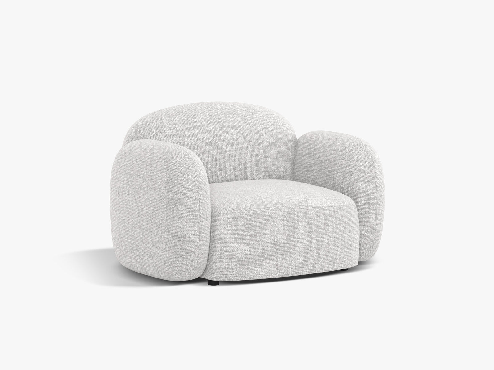 Micadoni Sessel Blair Chenille Eden Silber